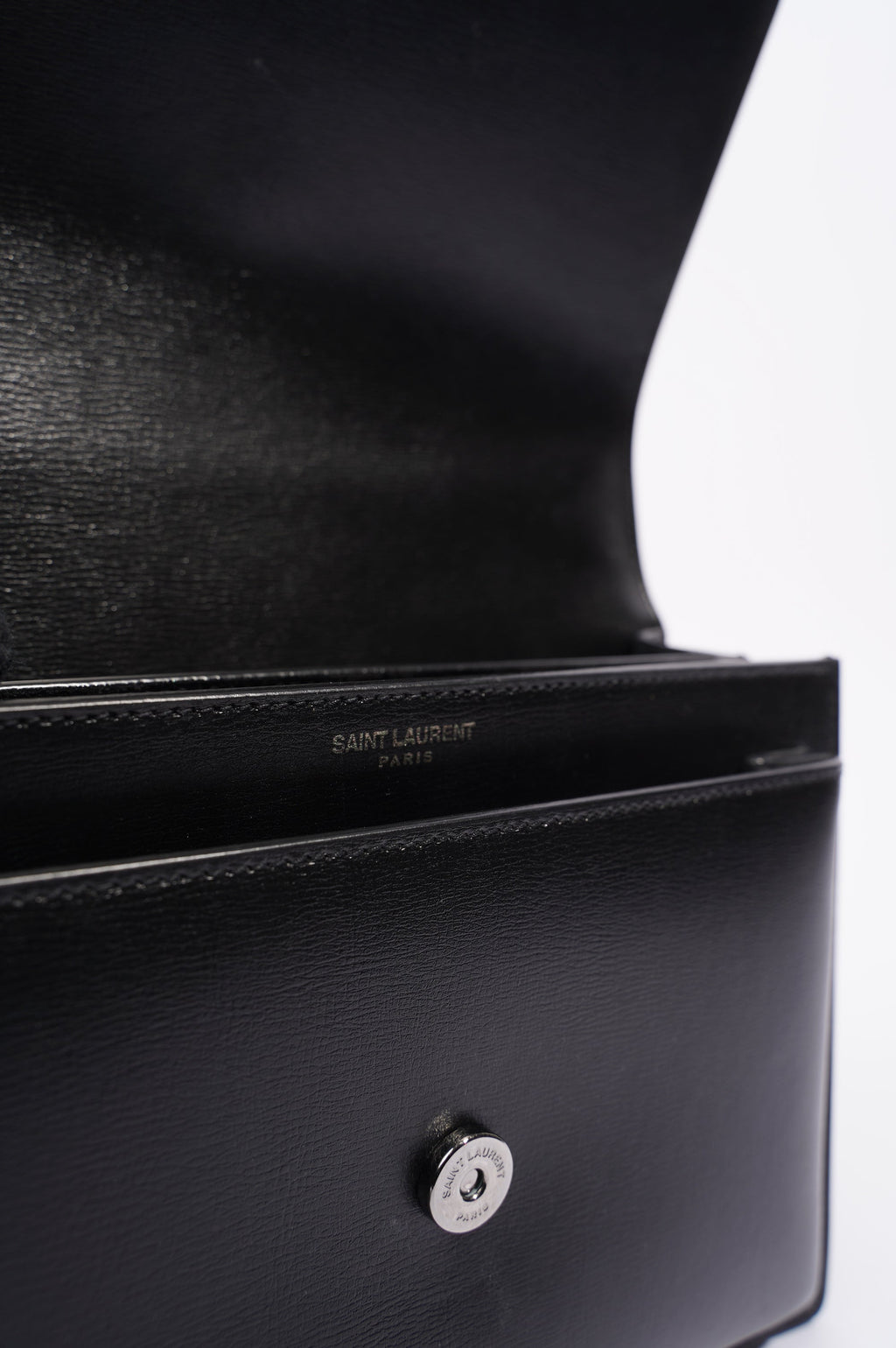 Saint Laurent Womens Sunset Bag Black Medium