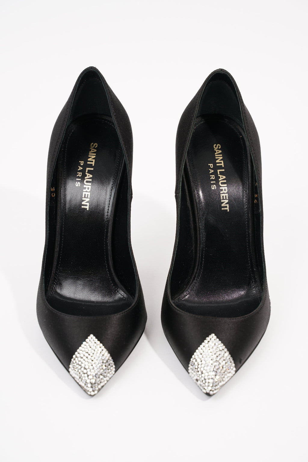 Saint Laurent Womens Tower 110 Black / Silver EU 36 / UK 3