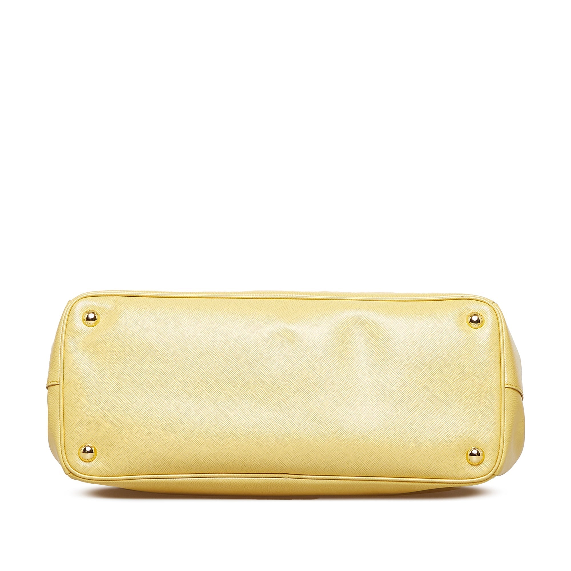 PRADA Saffiano Lux Galleria Double Zip Satchel