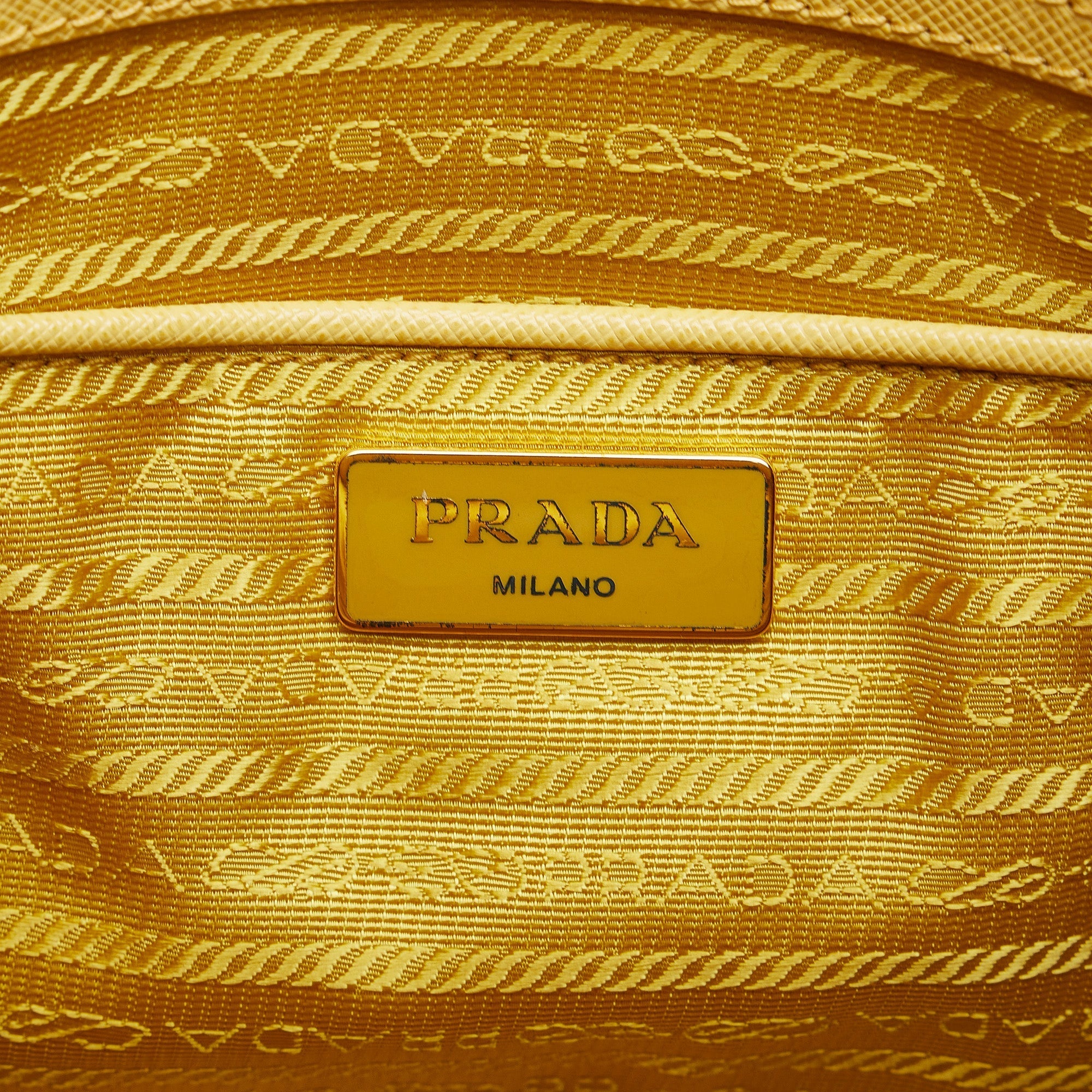 PRADA Saffiano Lux Galleria Double Zip Satchel