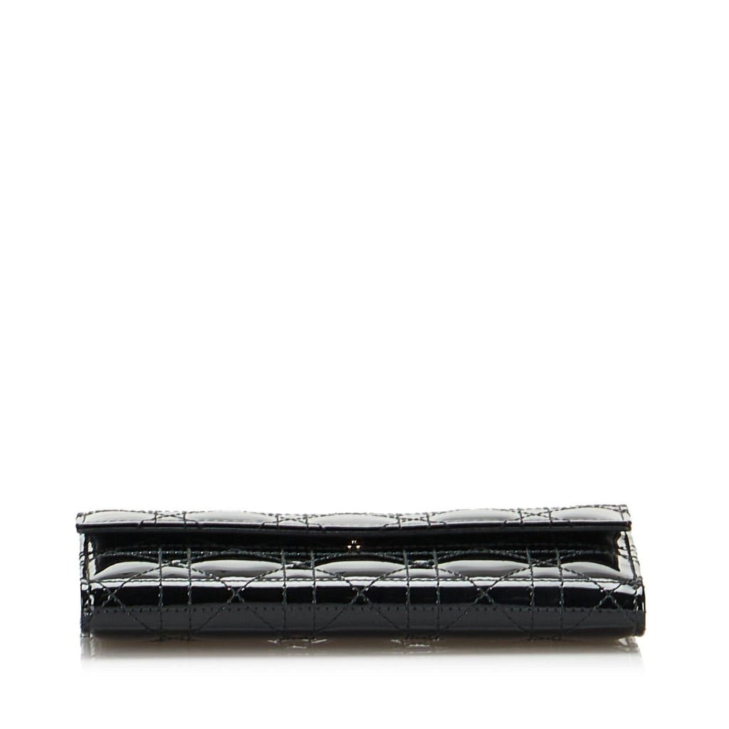 Dior Cannage Lady Dior Chain Wallet (SHG-rpu9QU)