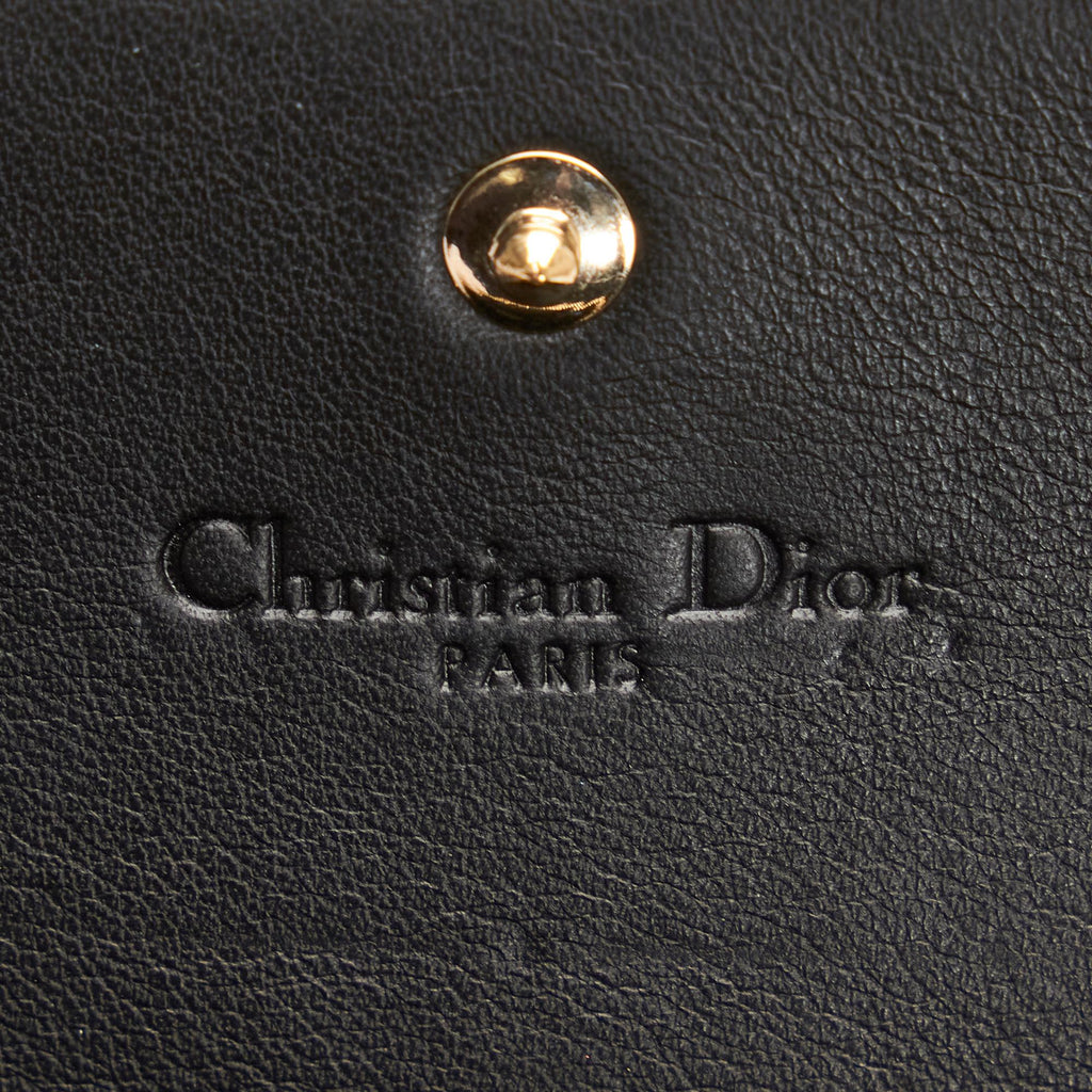 Dior Cannage Lady Dior Chain Wallet (SHG-rpu9QU)