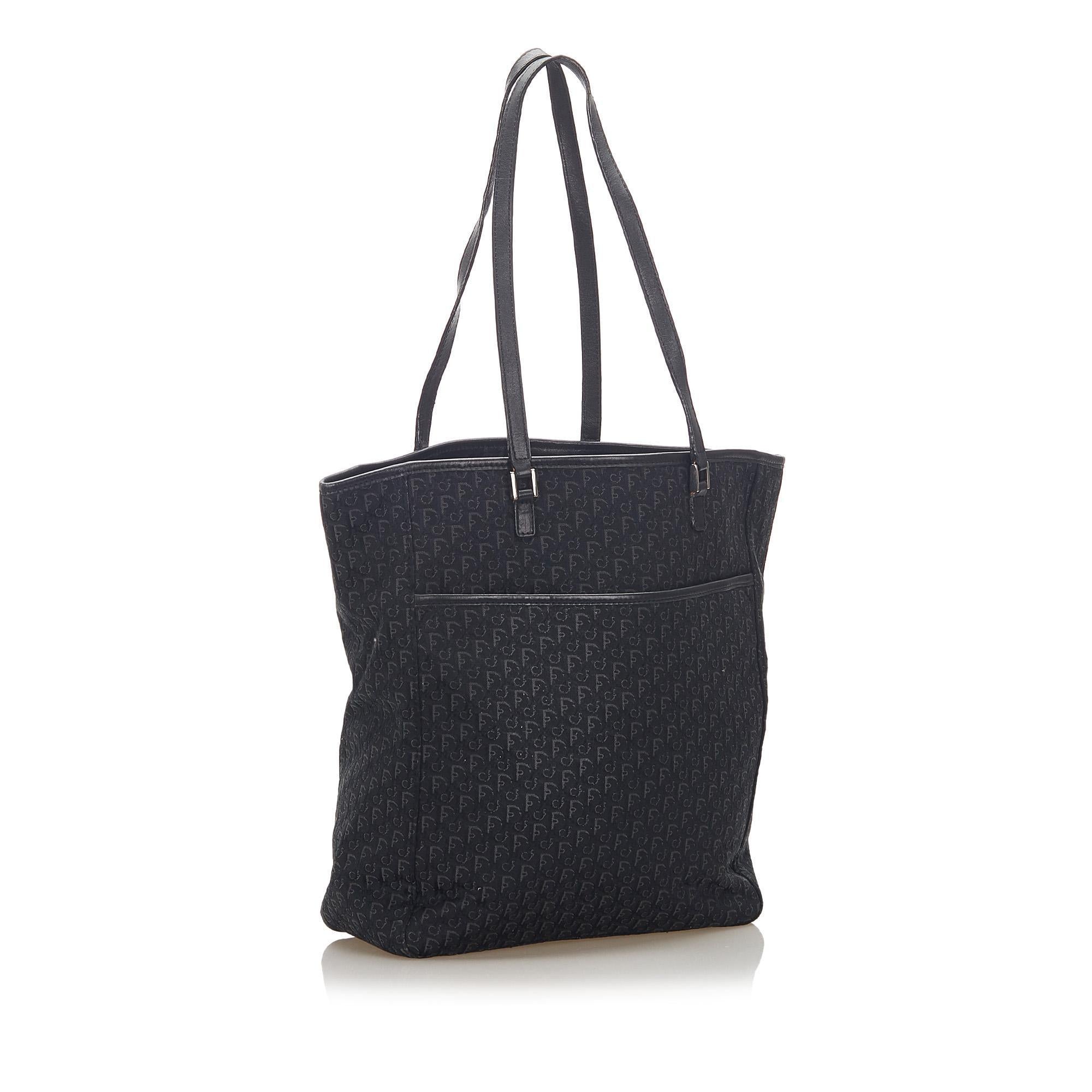 Dior Dior Oblique Canvas Tote Bag (SHG-17408)
