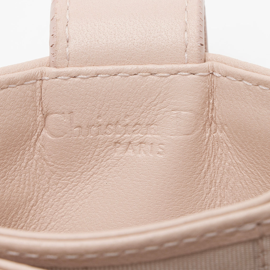 Dior Lambskin Studded Lady Dior 5-Gusset Card Holder