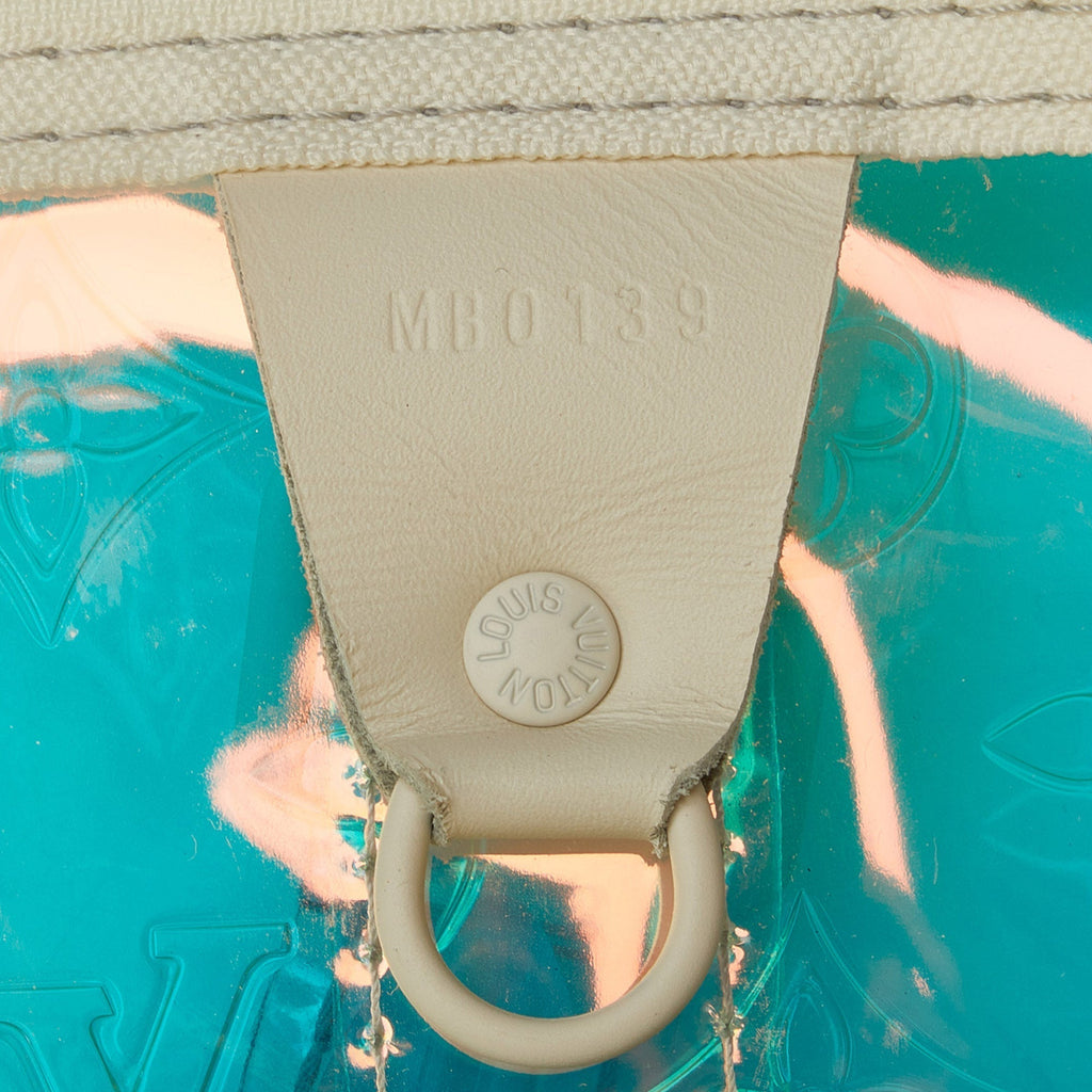 LOUIS VUITTON Monogram Prism Keepall Bandouliere 50 Travel Bag