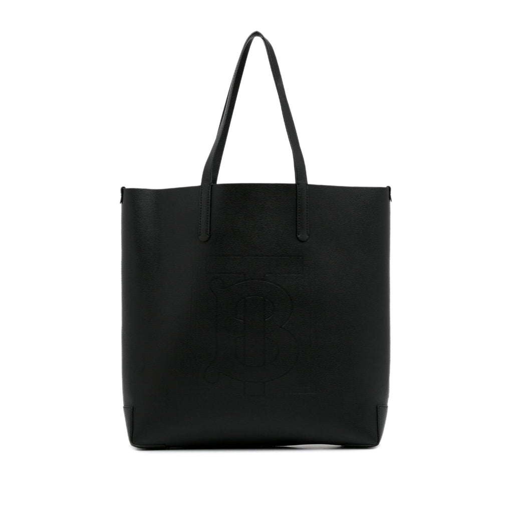 Burberry The TB Logo Bag Black Leather