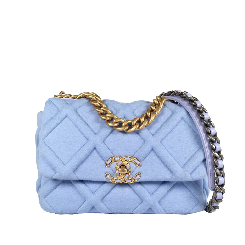 CHANEL Medium Jersey 19 Flap Bag
