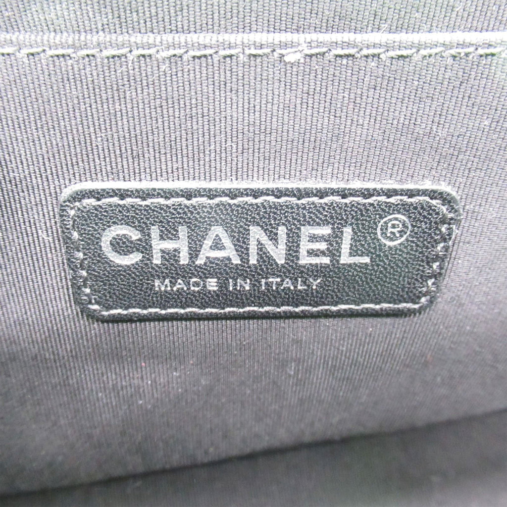 CHANEL Medium Patent Boy Flap Crossbody Bag