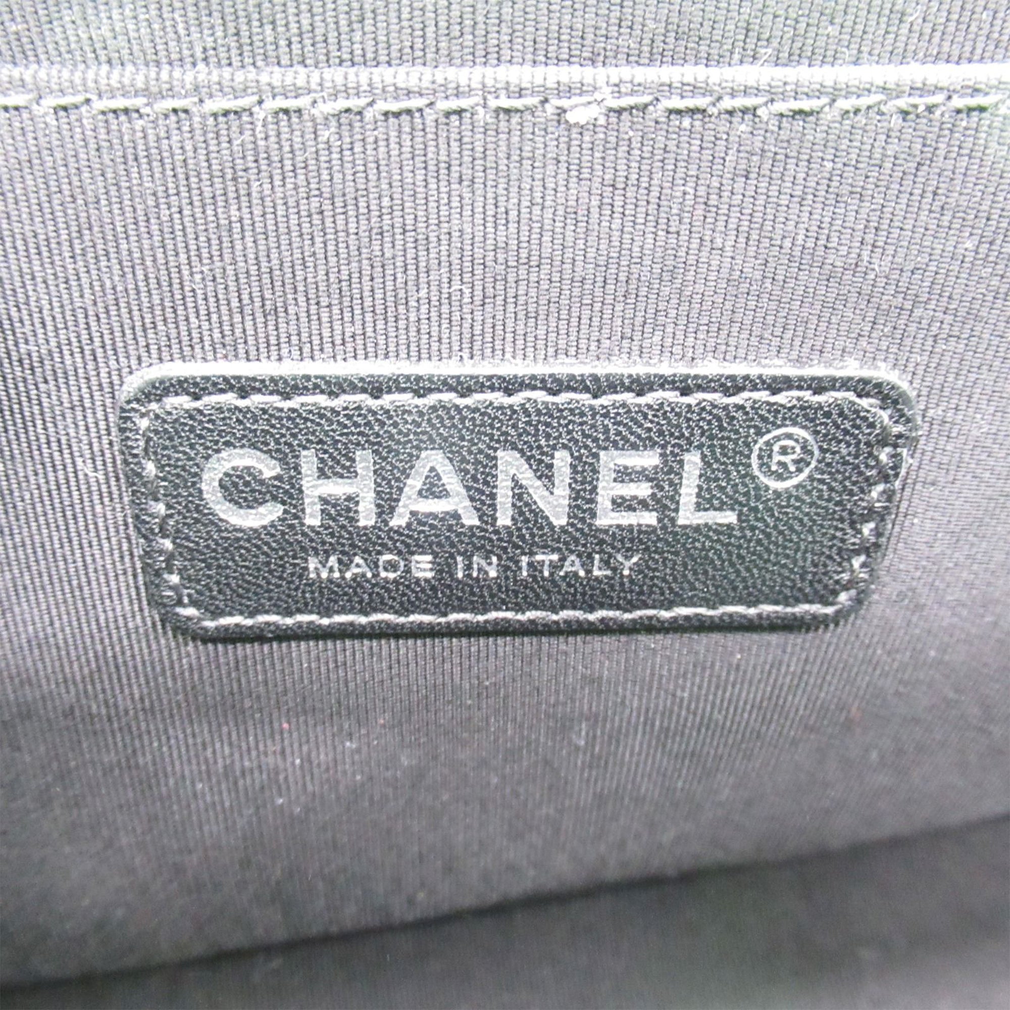 CHANEL Medium Patent Boy Flap Crossbody Bag