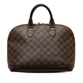 LOUIS VUITTON Damier Ebene Alma PM Handbag