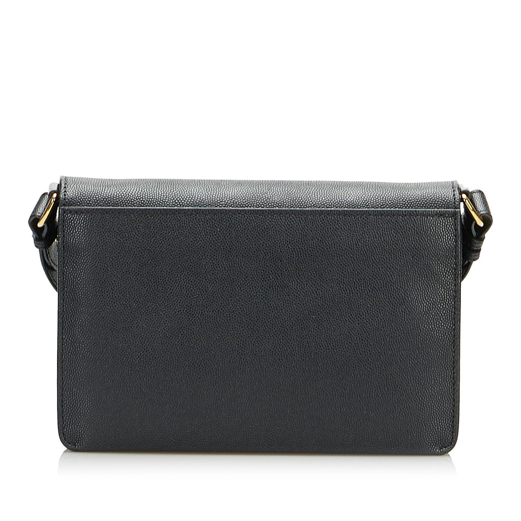 Burberry The TB Bag Small Black Leather