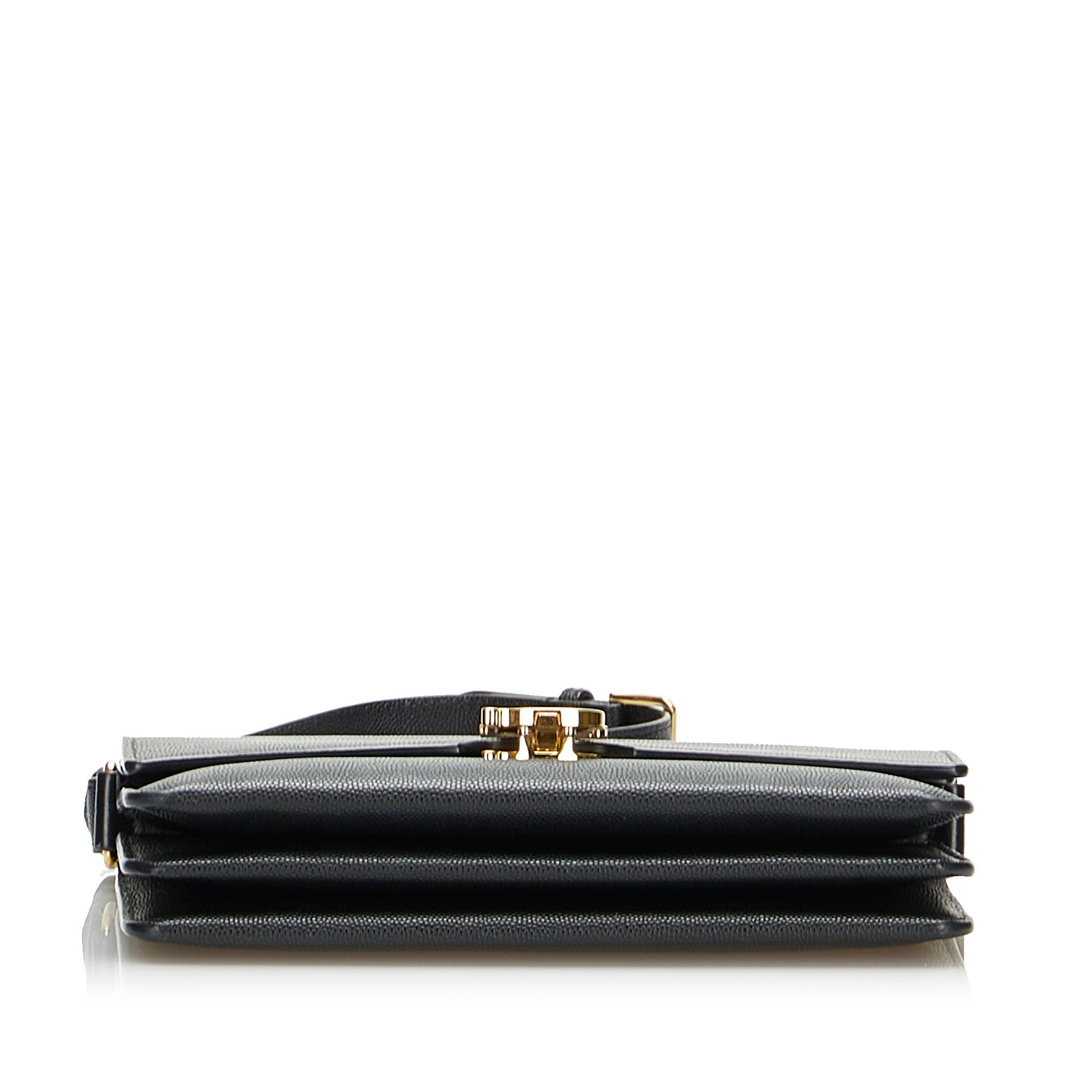 Burberry The TB Bag Small Black Leather