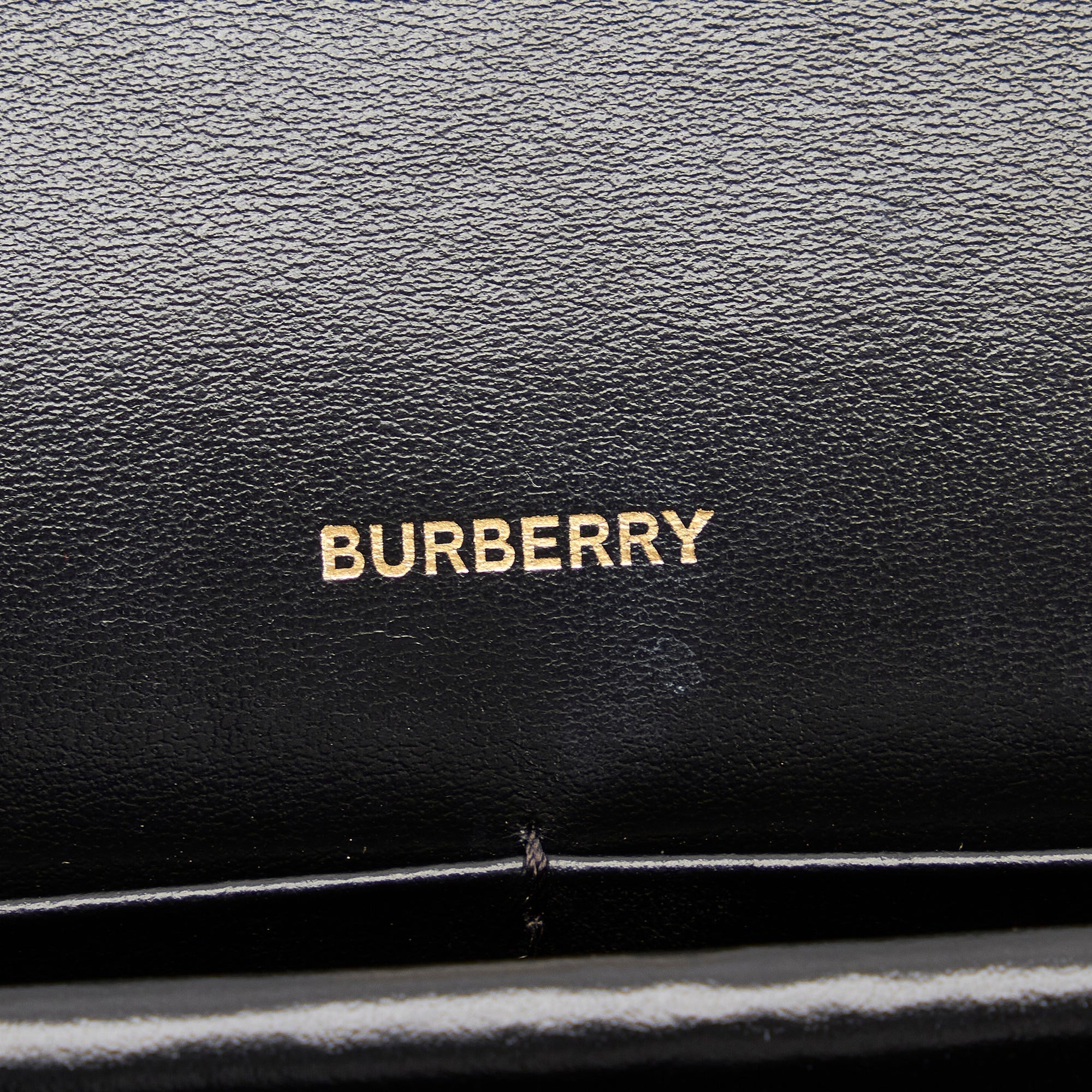 Burberry The TB Bag Small Black Leather