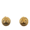 CHANEL CC Clip On Earrings Costume Earrings