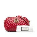 Gucci GG Marmont Small Red Matelassé