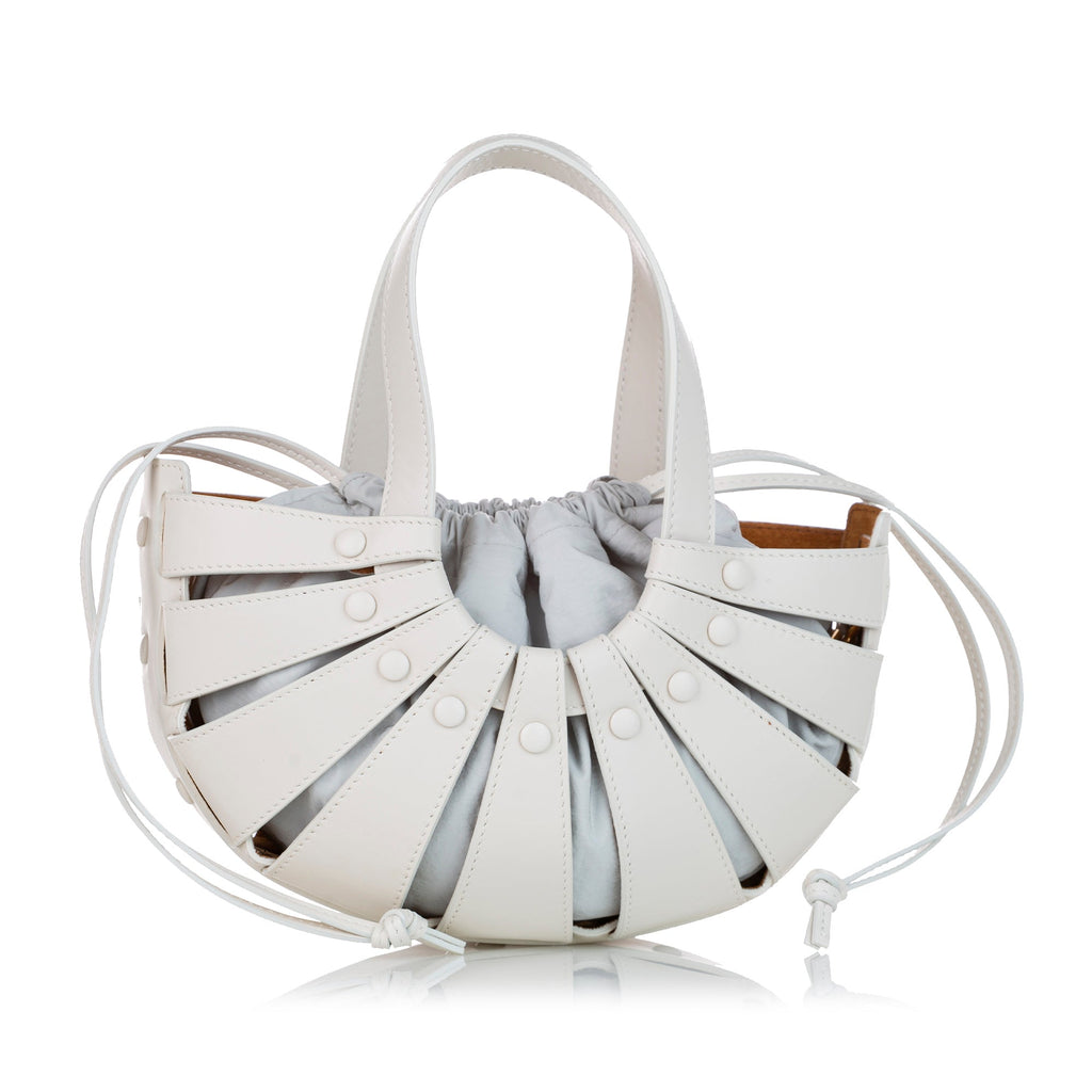 Bottega Veneta The Shell Tote White