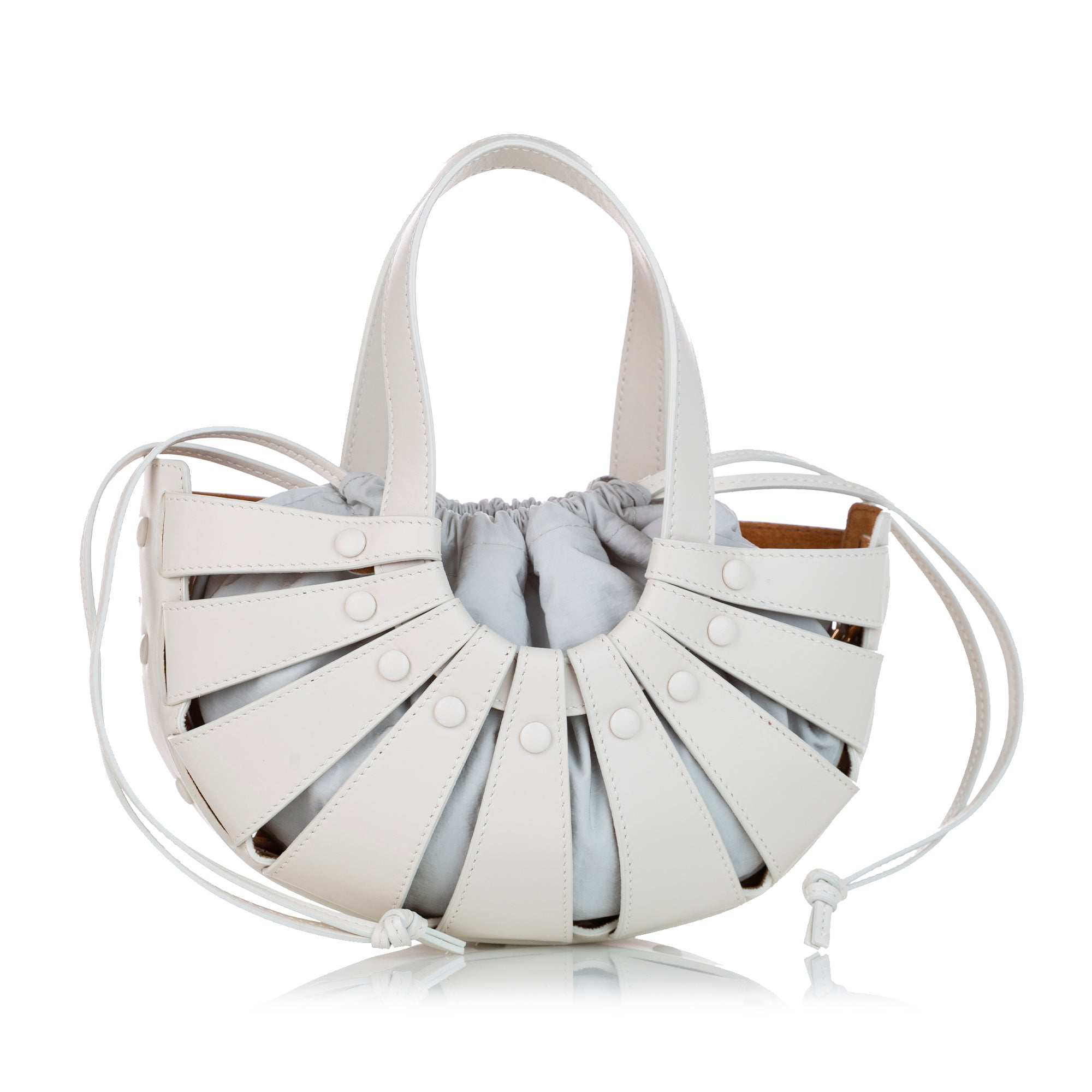 Bottega Veneta The Shell Tote White