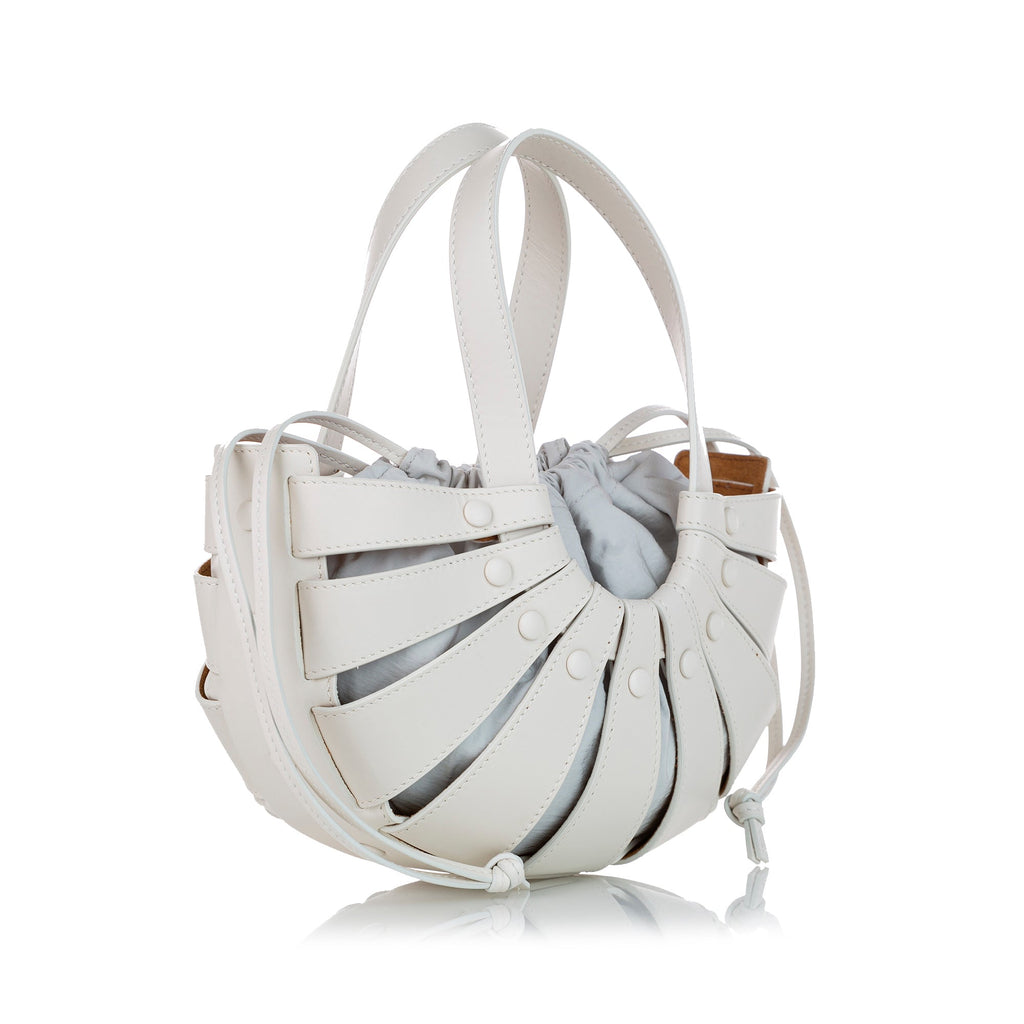 Bottega Veneta The Shell Tote White