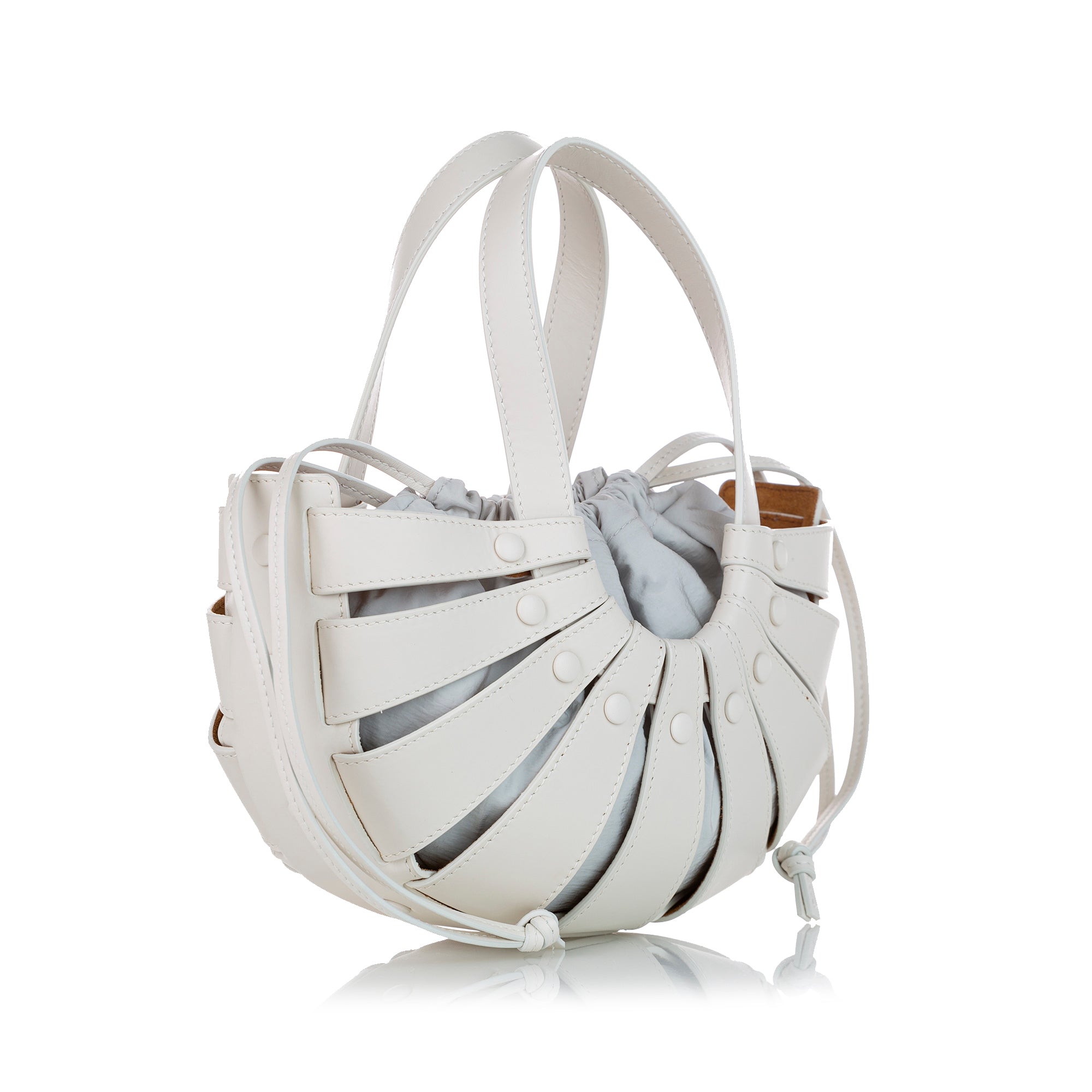 Bottega Veneta The Shell Tote White