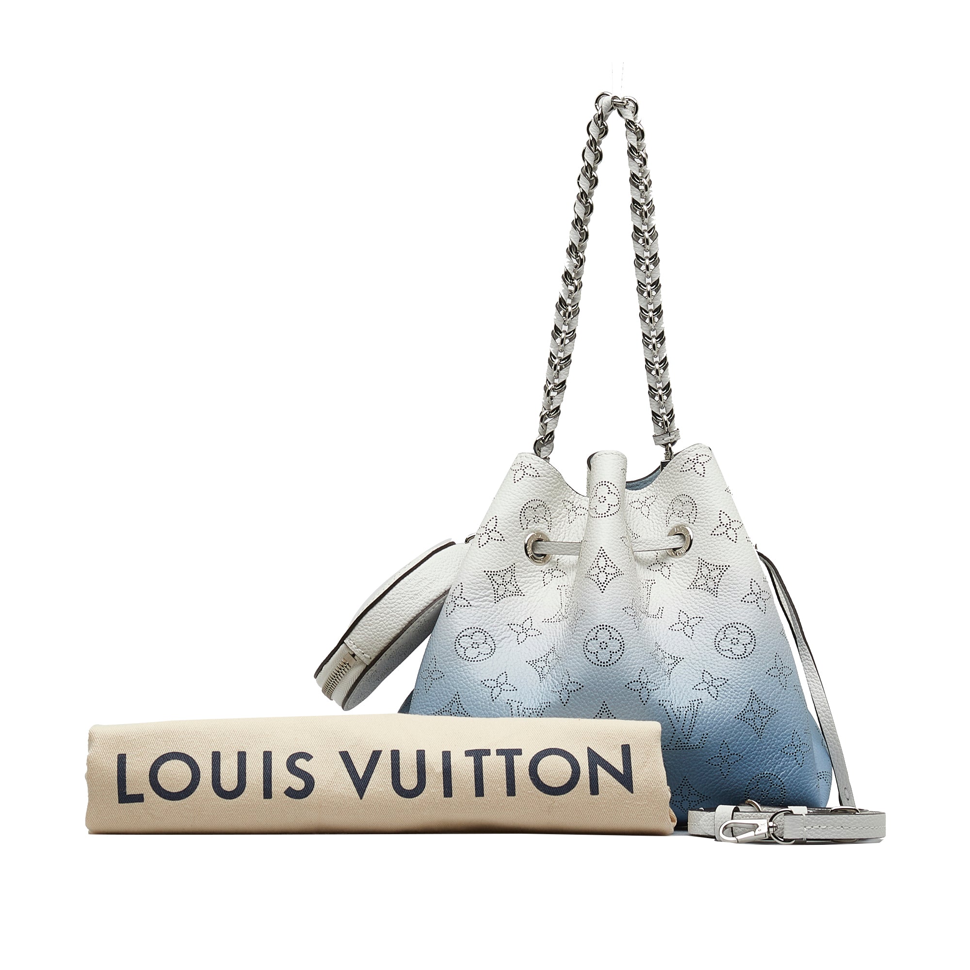 LOUIS VUITTON Mahina Gradient Bella Bucket Bag