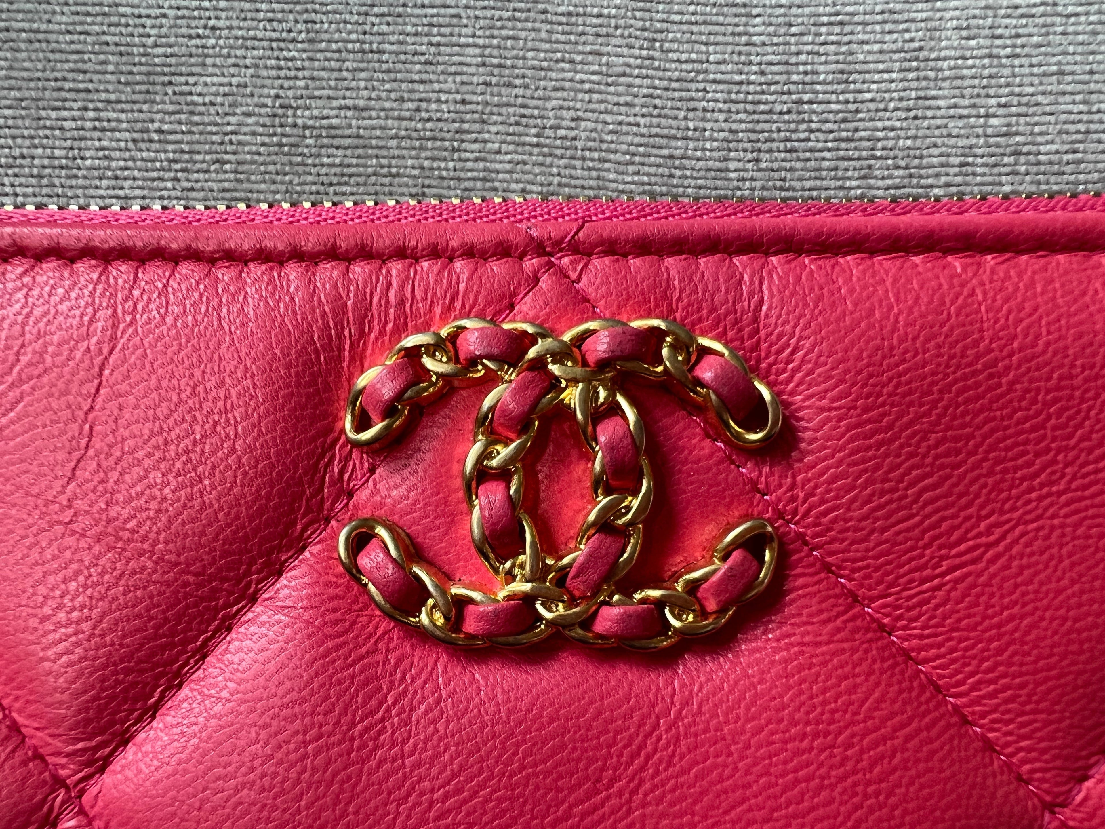 Chanel 19 Pink Small Ocase