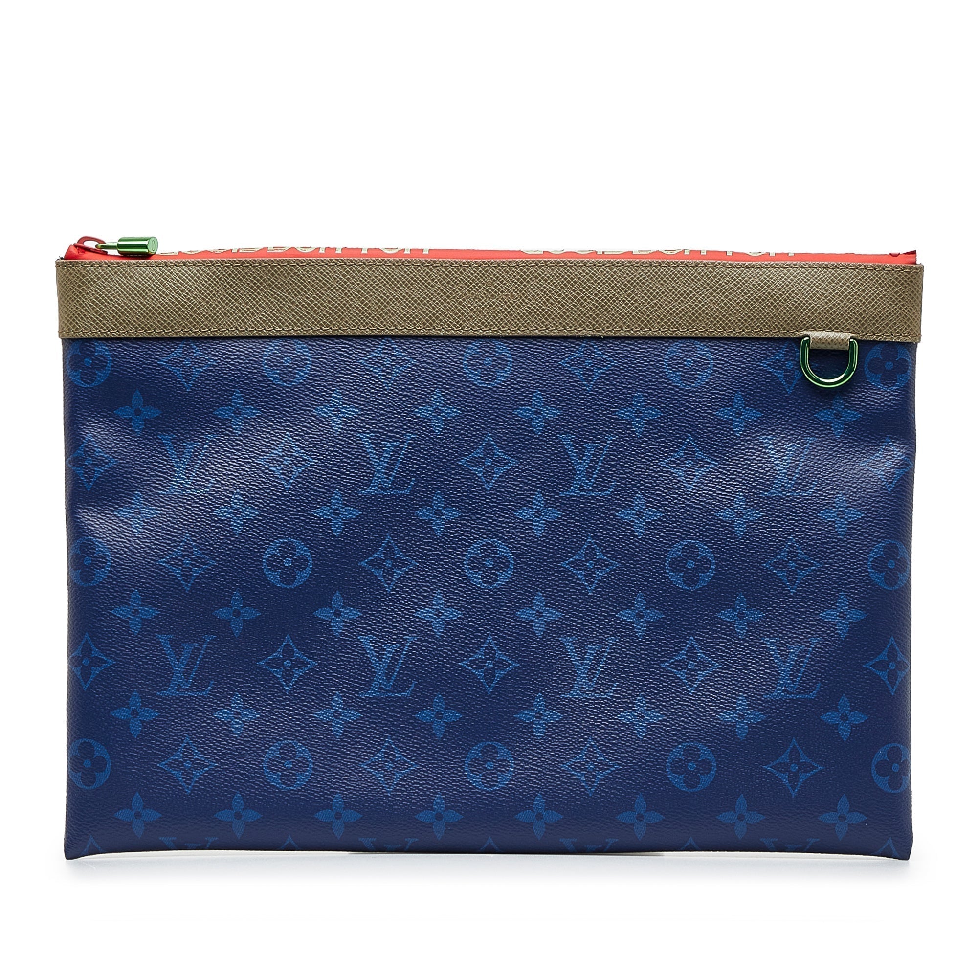 LOUIS VUITTON Monogram Pacific Apollo Pochette Clutch Bag