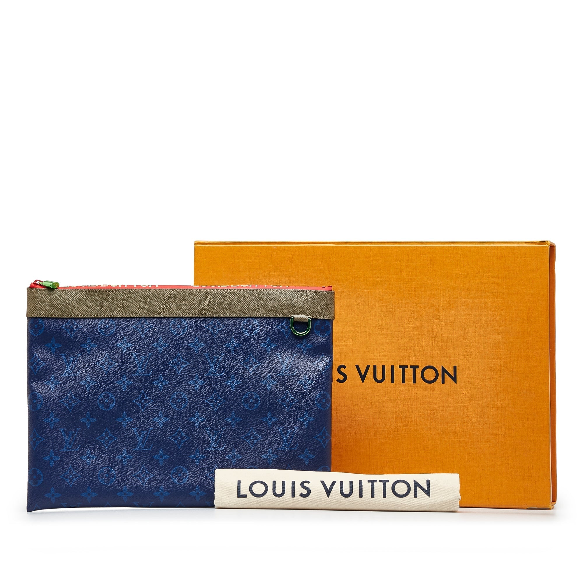 LOUIS VUITTON Monogram Pacific Apollo Pochette Clutch Bag