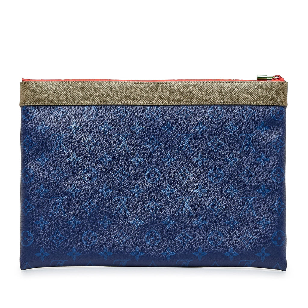 LOUIS VUITTON Monogram Pacific Apollo Pochette Clutch Bag