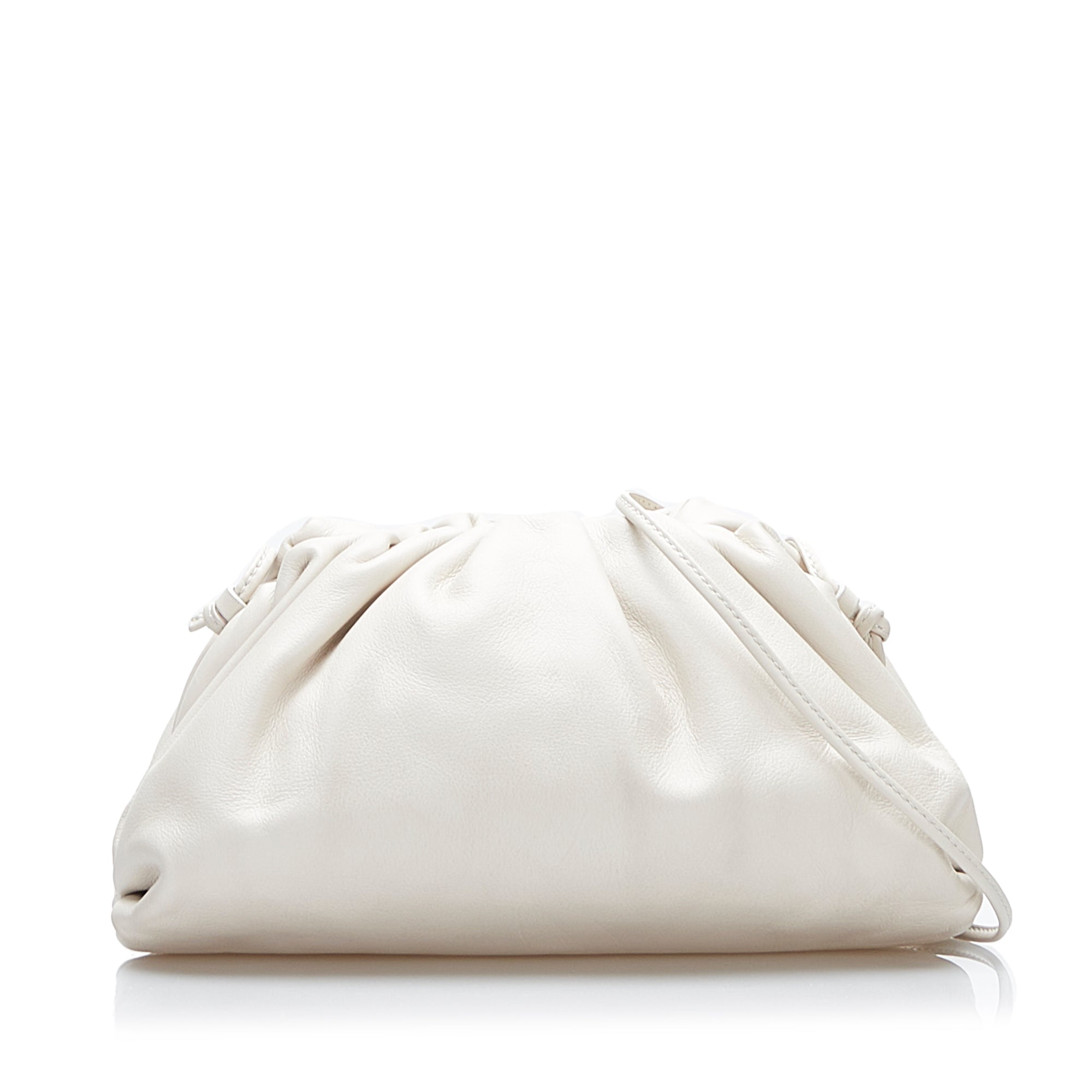 Bottega Veneta The Mini Pouch White