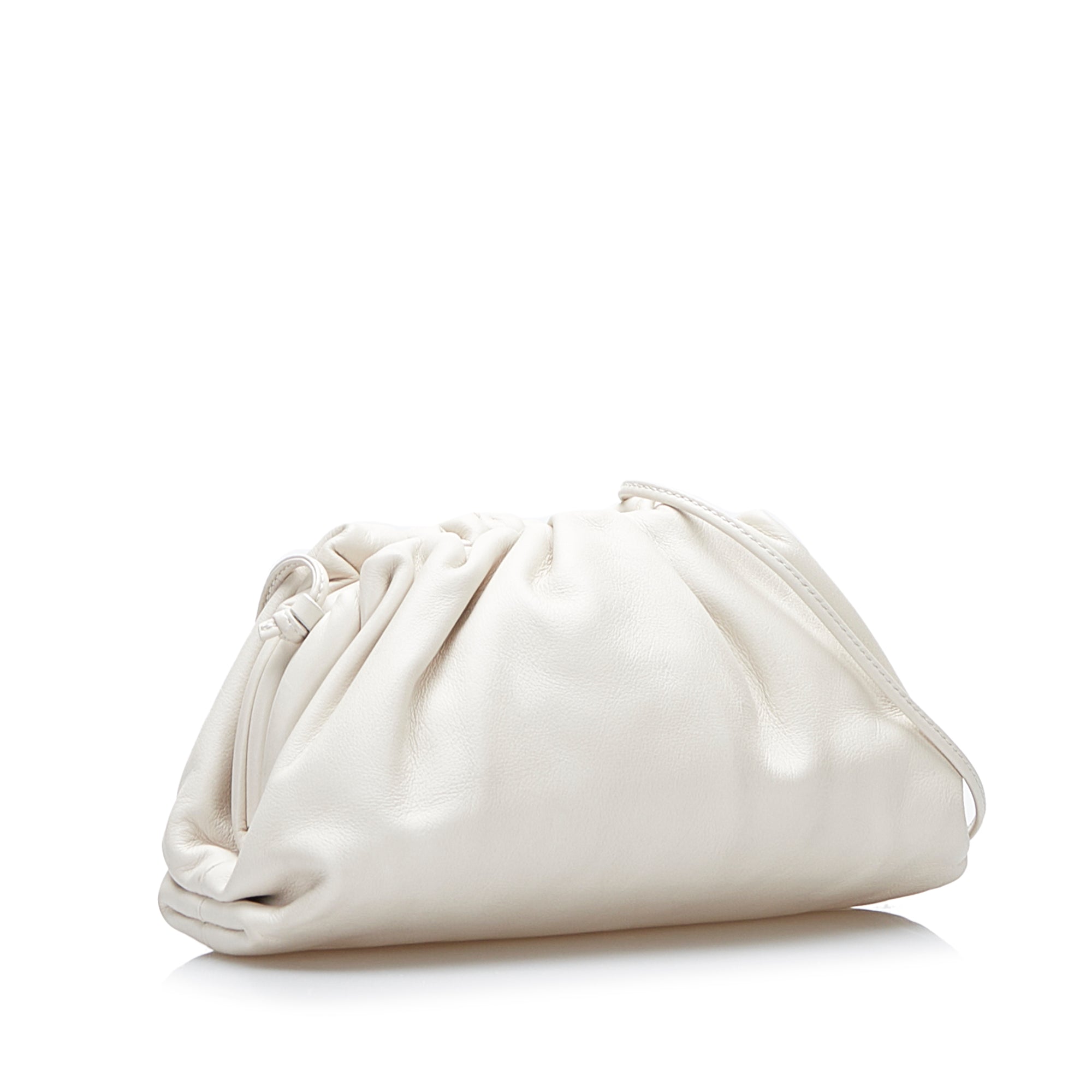 Bottega Veneta The Mini Pouch White