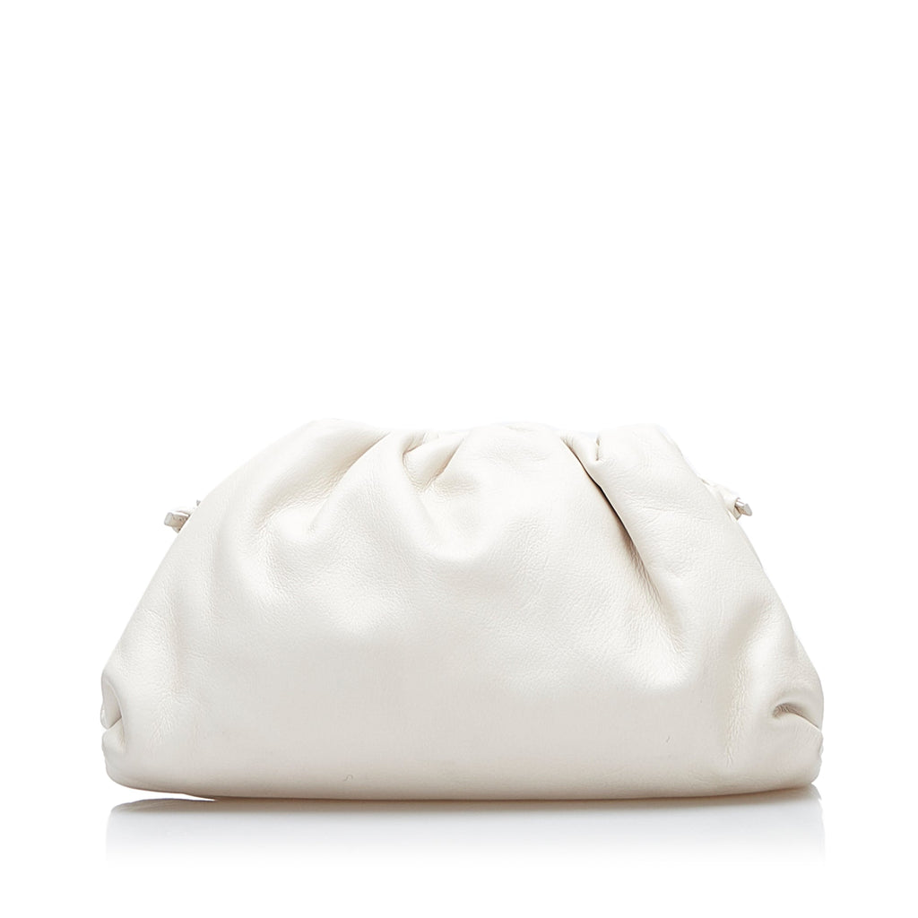 Bottega Veneta The Mini Pouch White