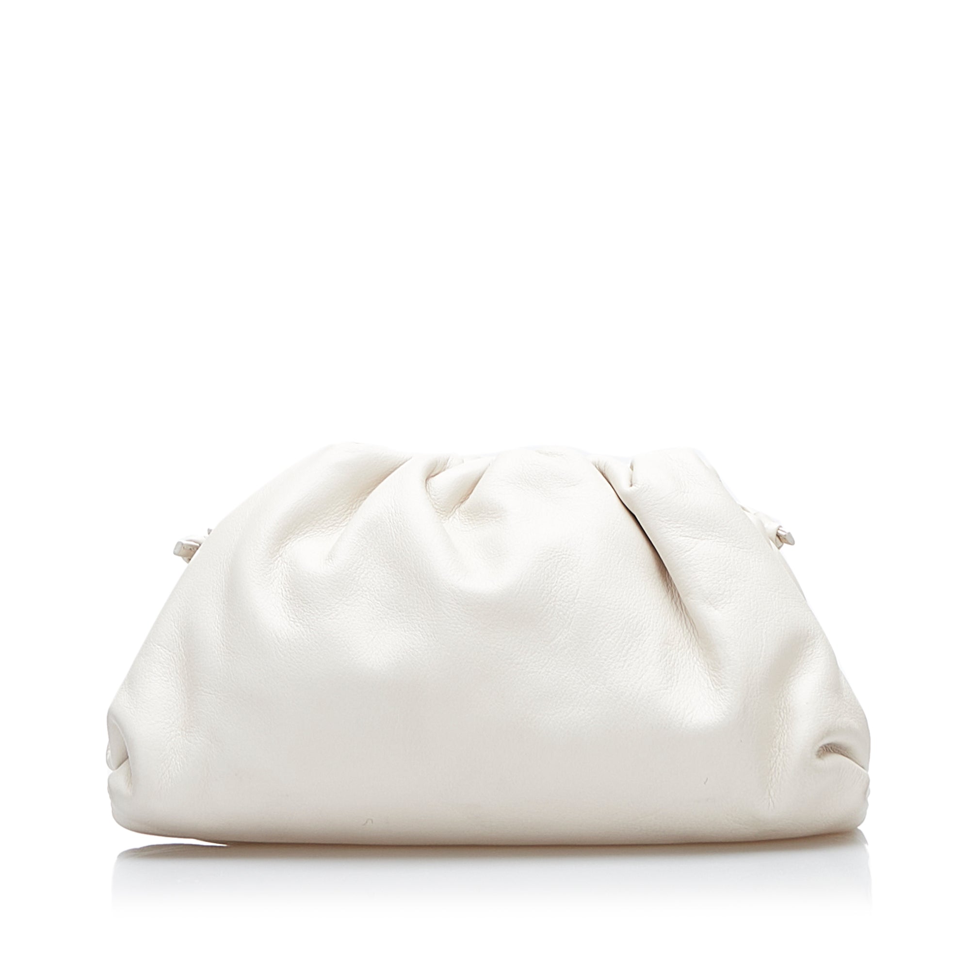 Bottega Veneta The Mini Pouch White