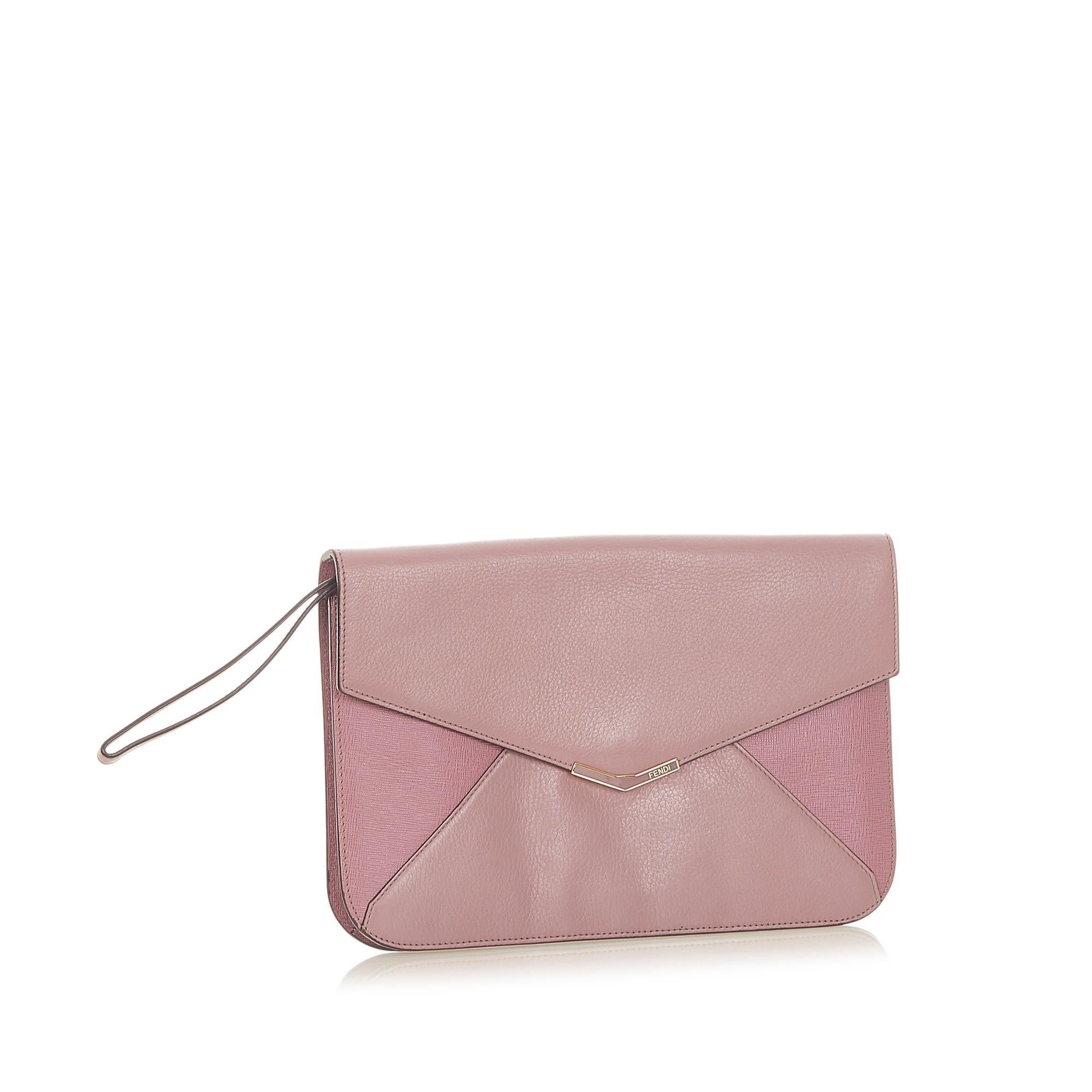 Fendi 2Jours Envelope Clutch Bag (SHG-19738)