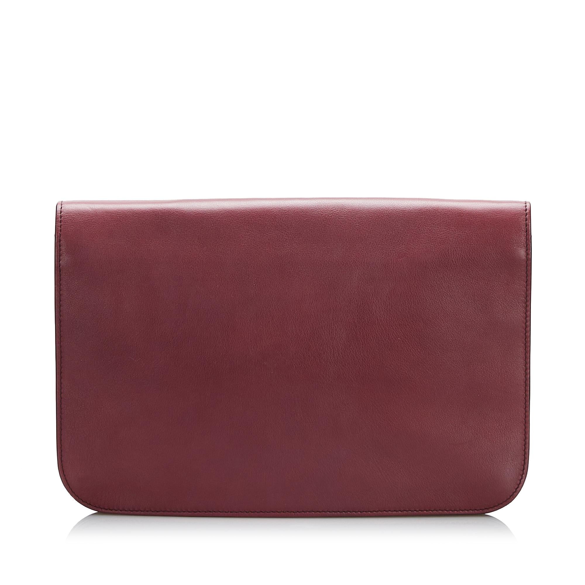 Fendi 2Jours Envelope Clutch