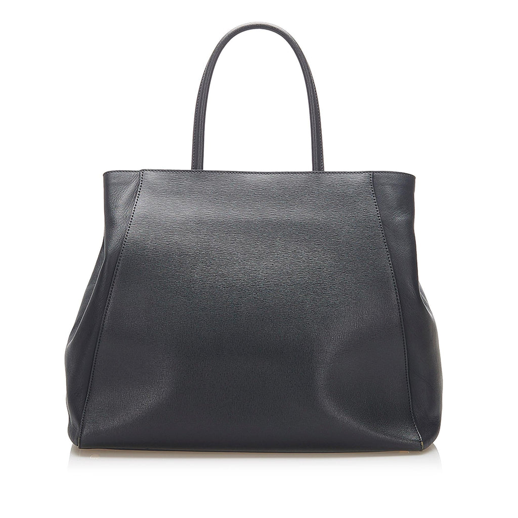 Fendi 2Jours Leather Handbag