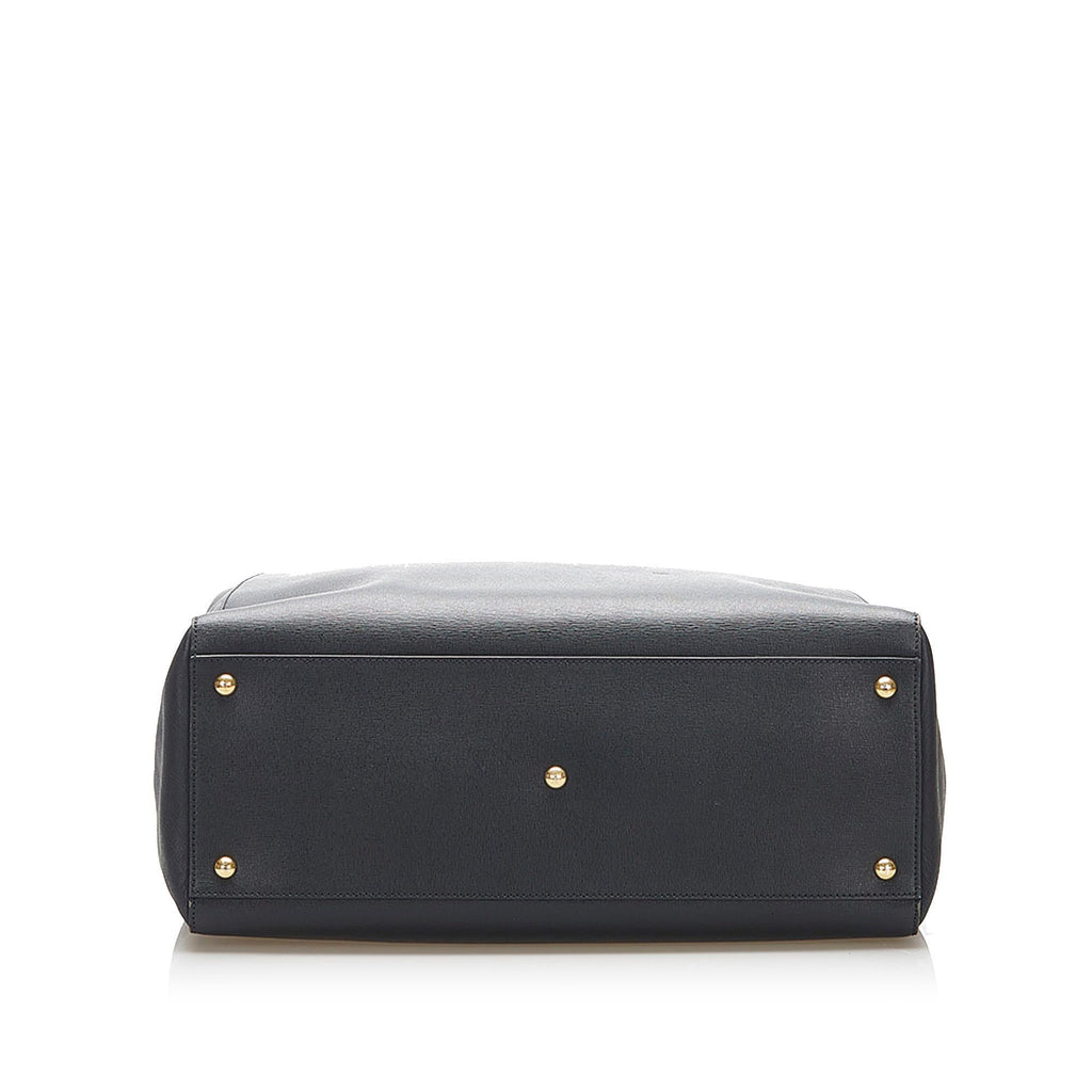Fendi 2Jours Leather Handbag