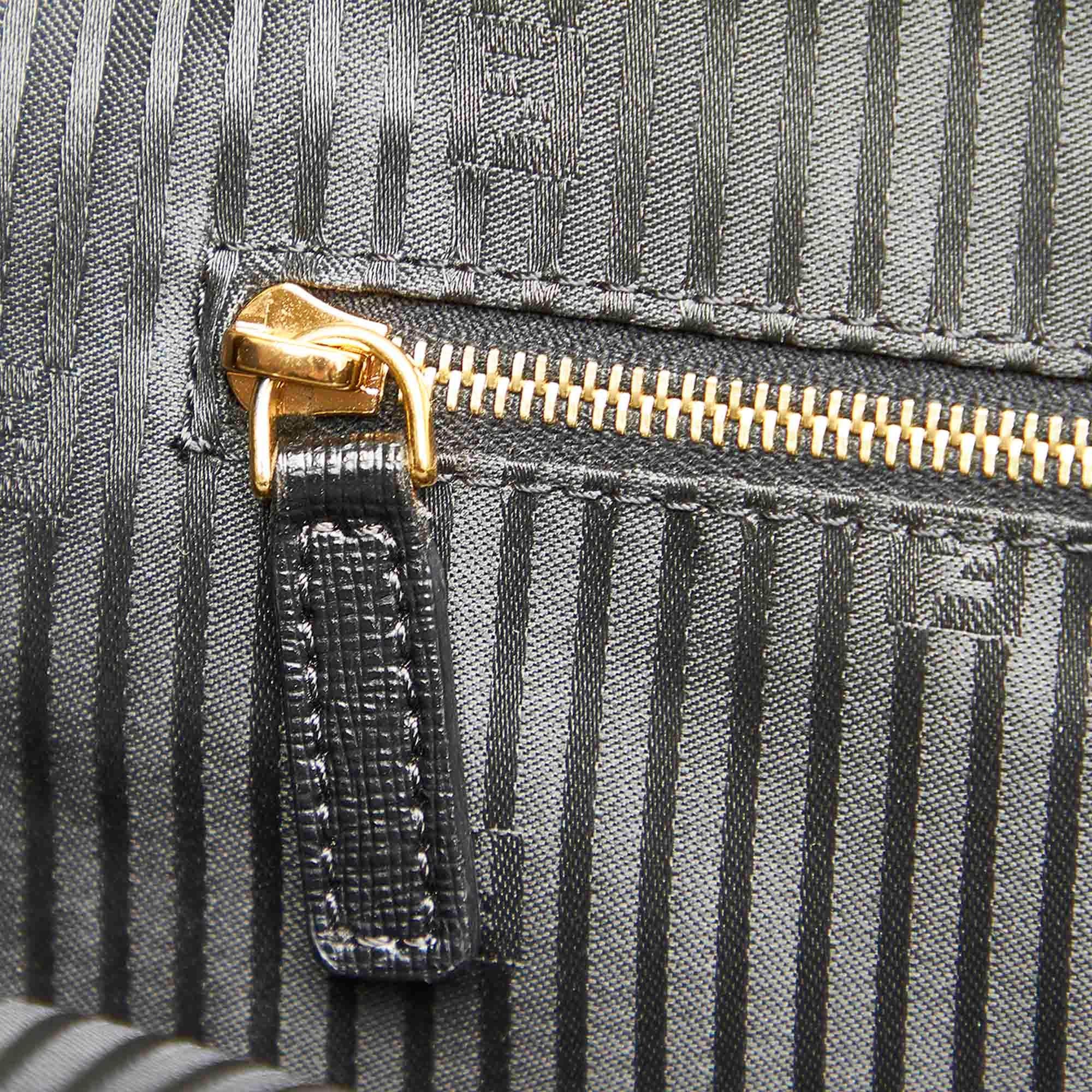 Fendi 2Jours Leather Handbag