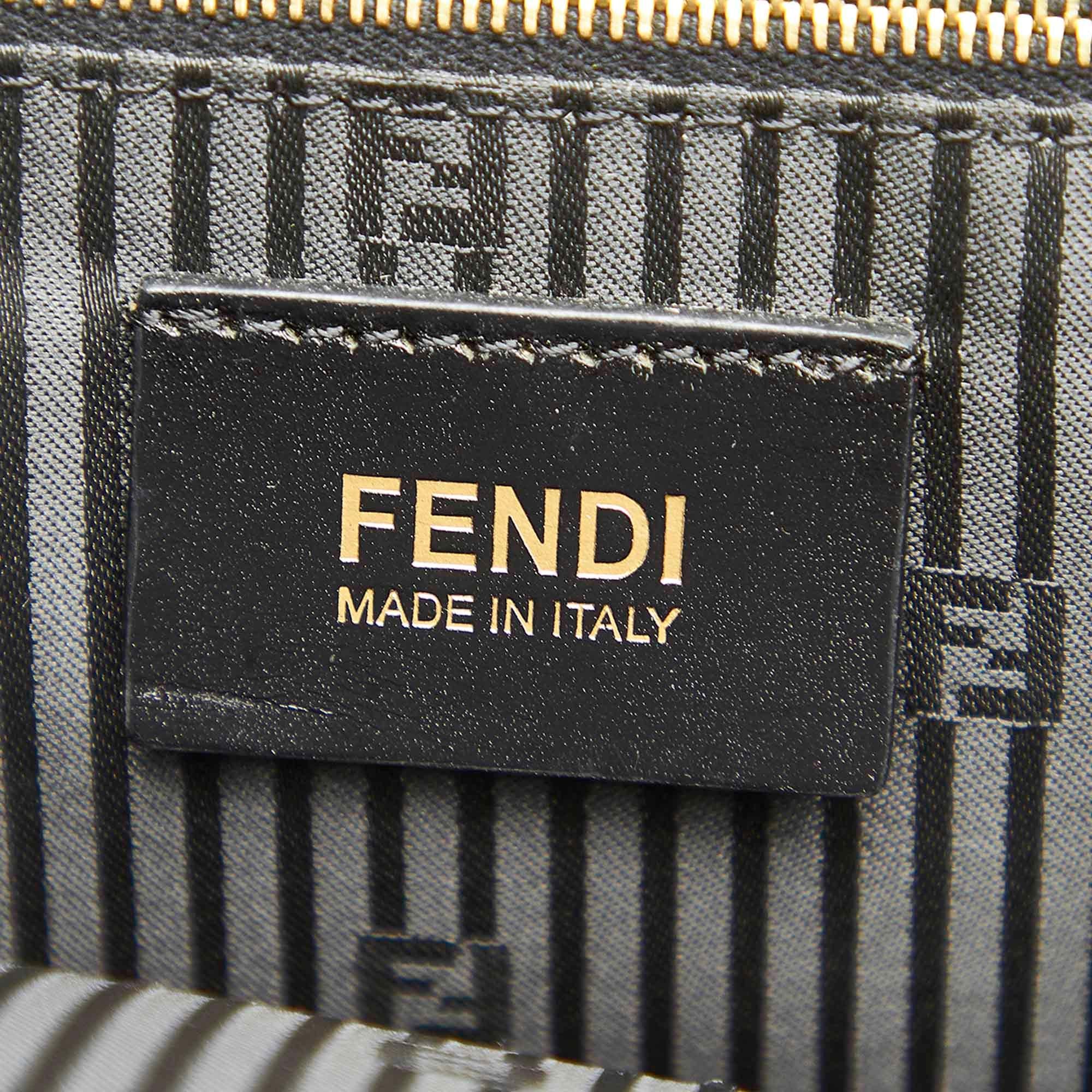 Fendi 2Jours Leather Handbag