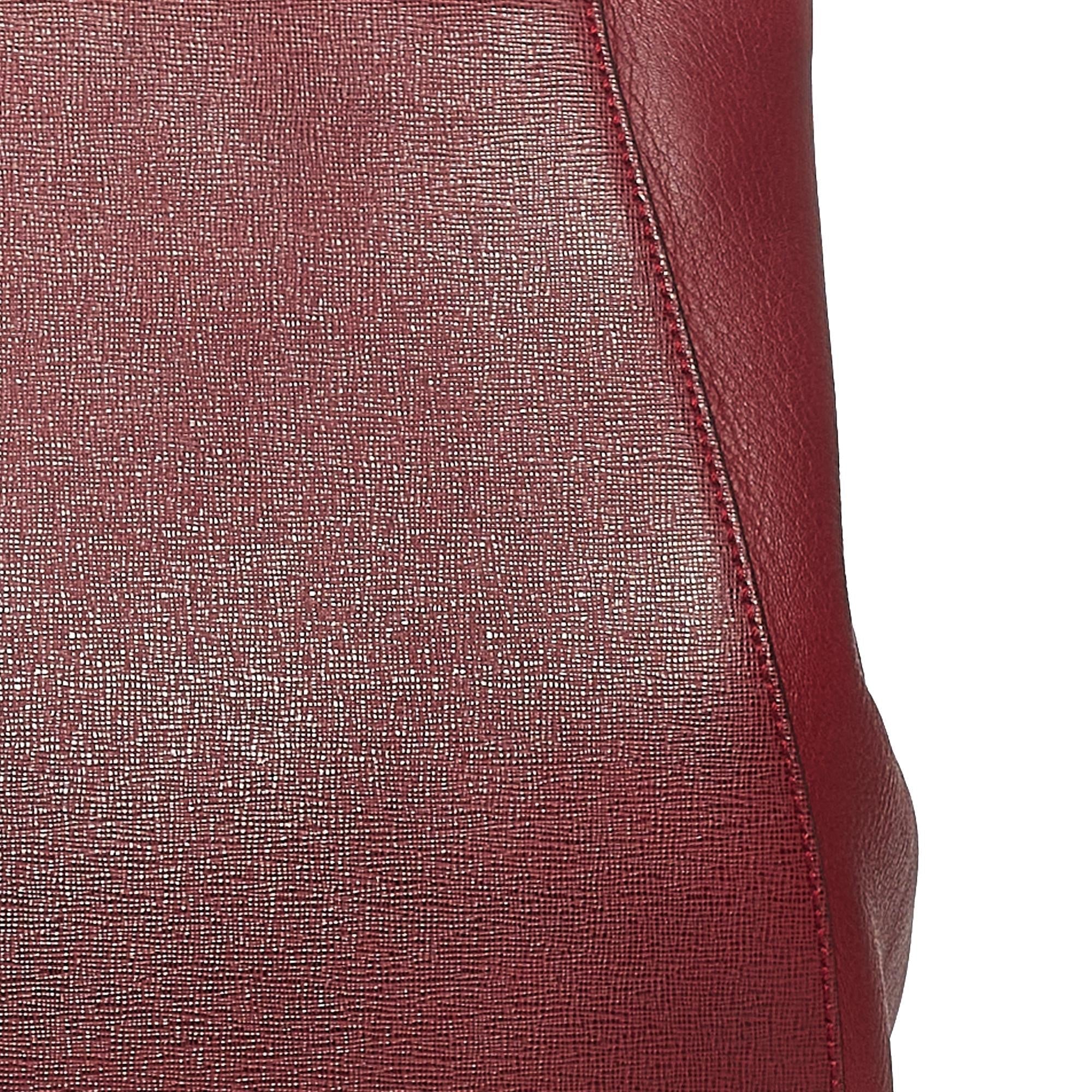 Fendi 2Jours Leather Handbag