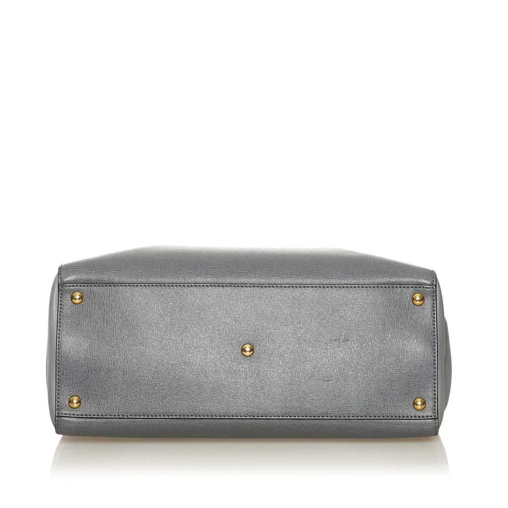 Fendi 2Jours Leather Satchel