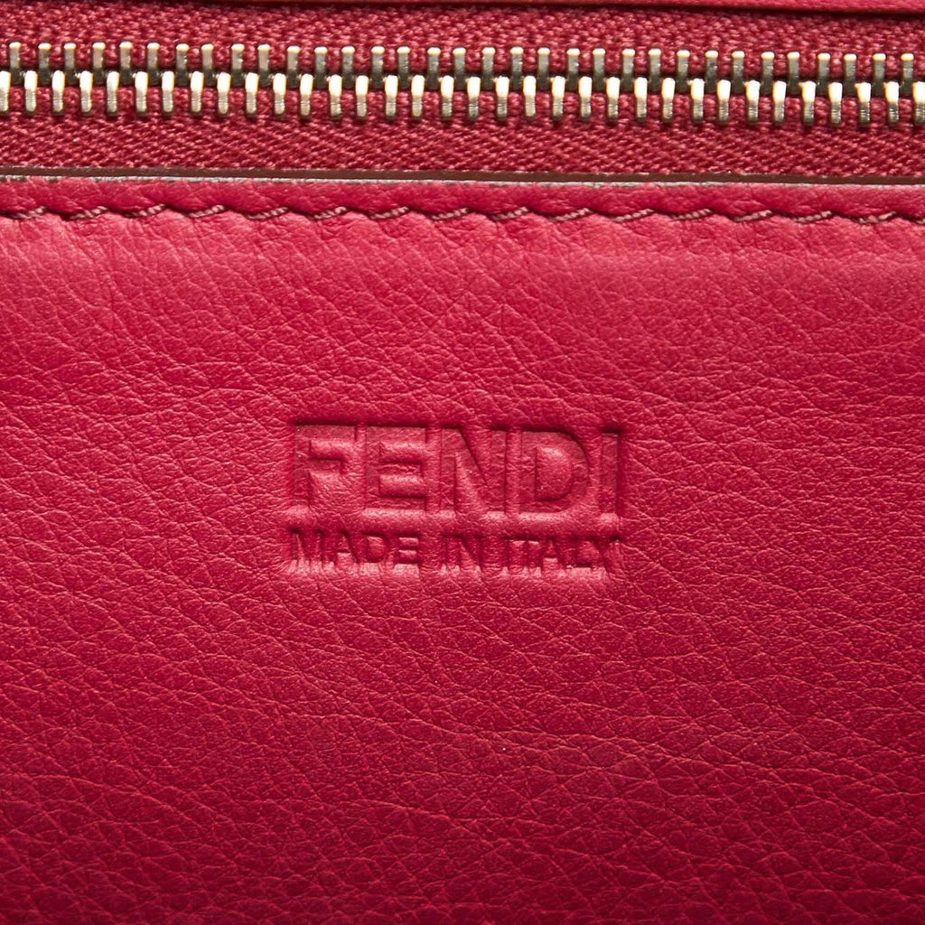 Fendi All Shopper Leather Tote Bag