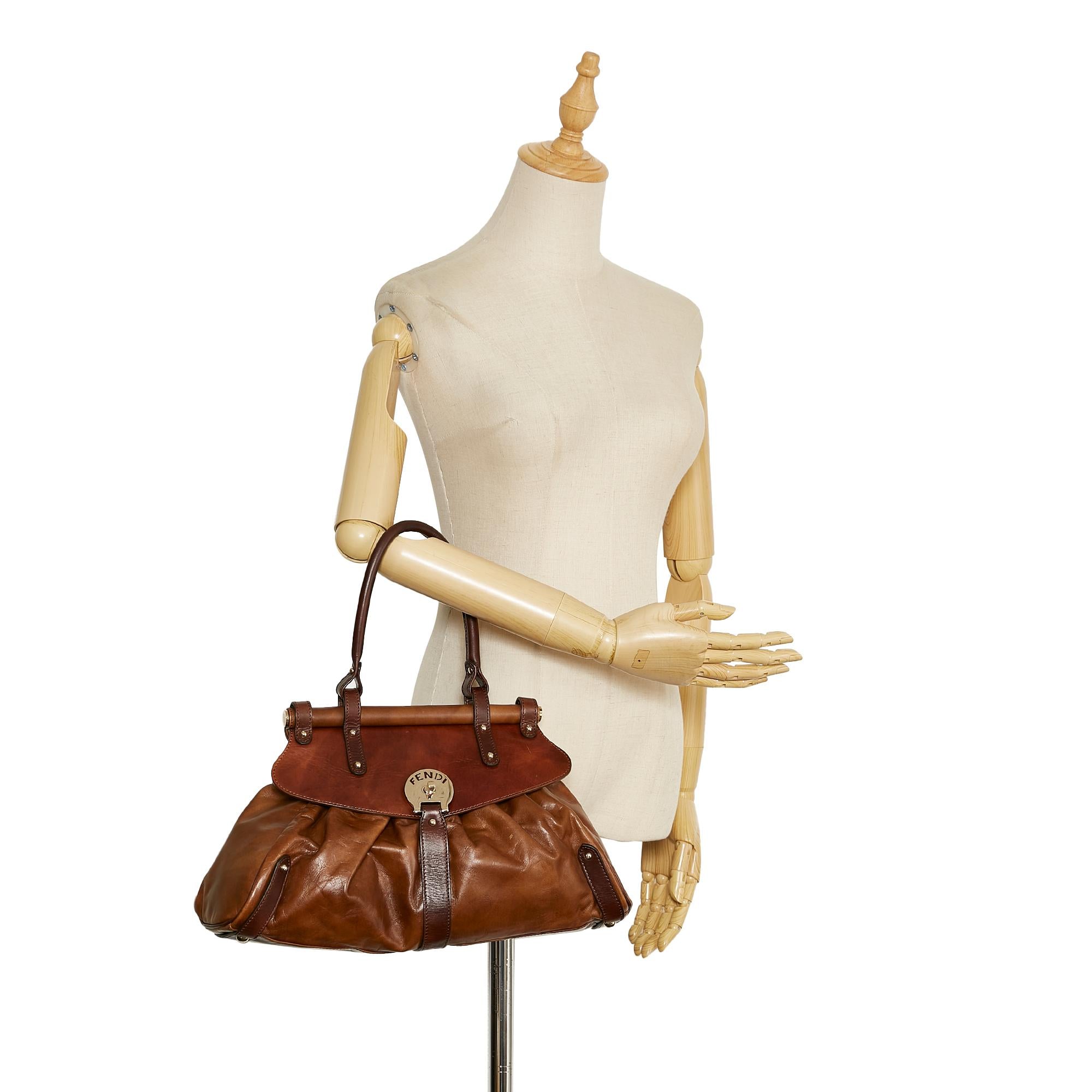 Fendi Calf Leather Handbag