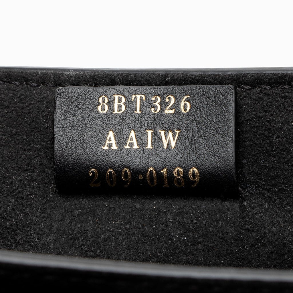 Fendi Calfskin Crystal Fab Small Crossbody Bag