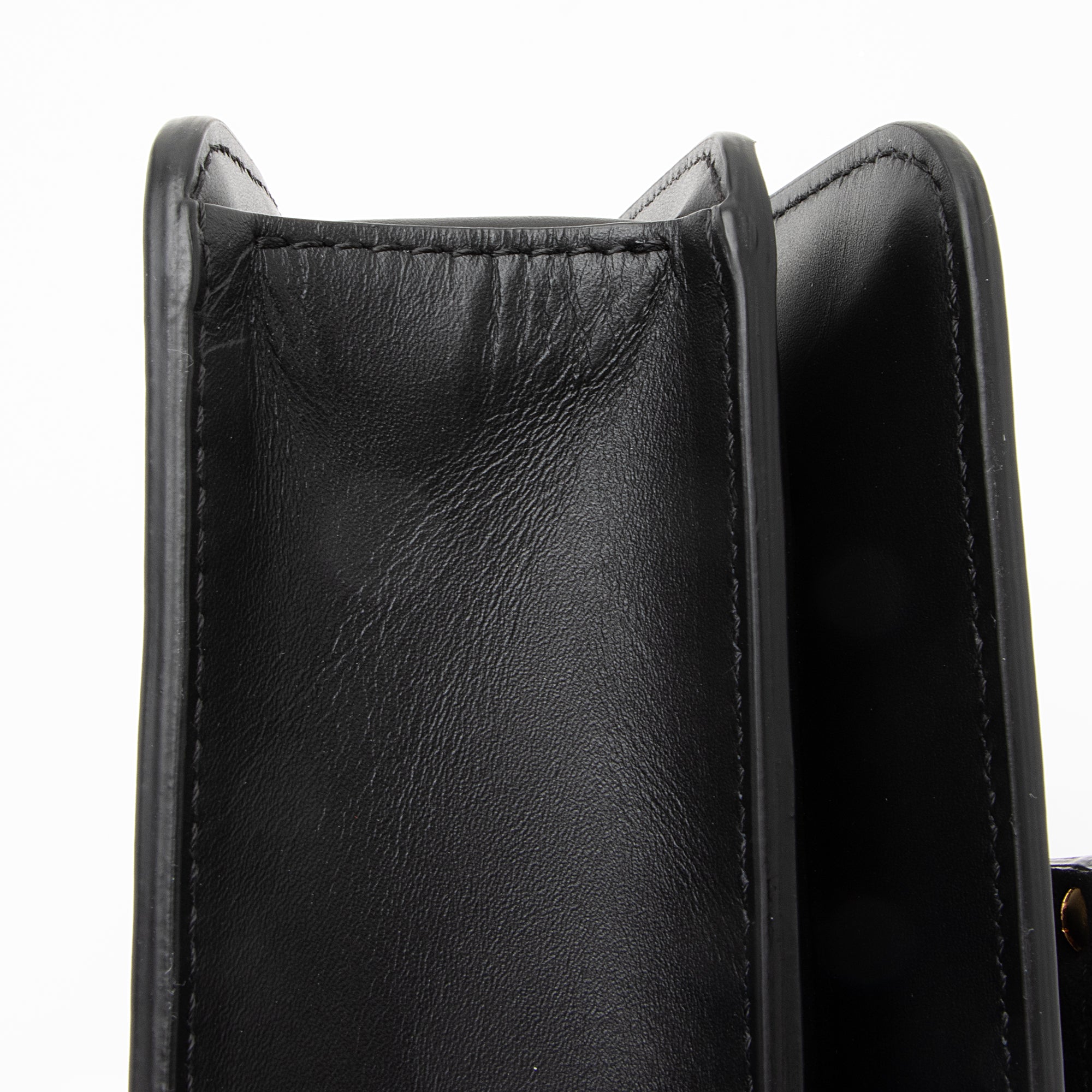 Fendi Calfskin Crystal Fab Small Crossbody Bag