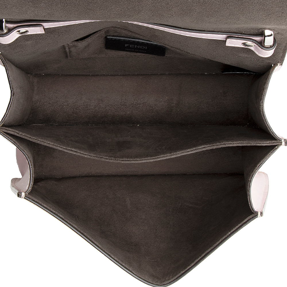 Fendi Calfskin Kan I Small Shoulder Bag