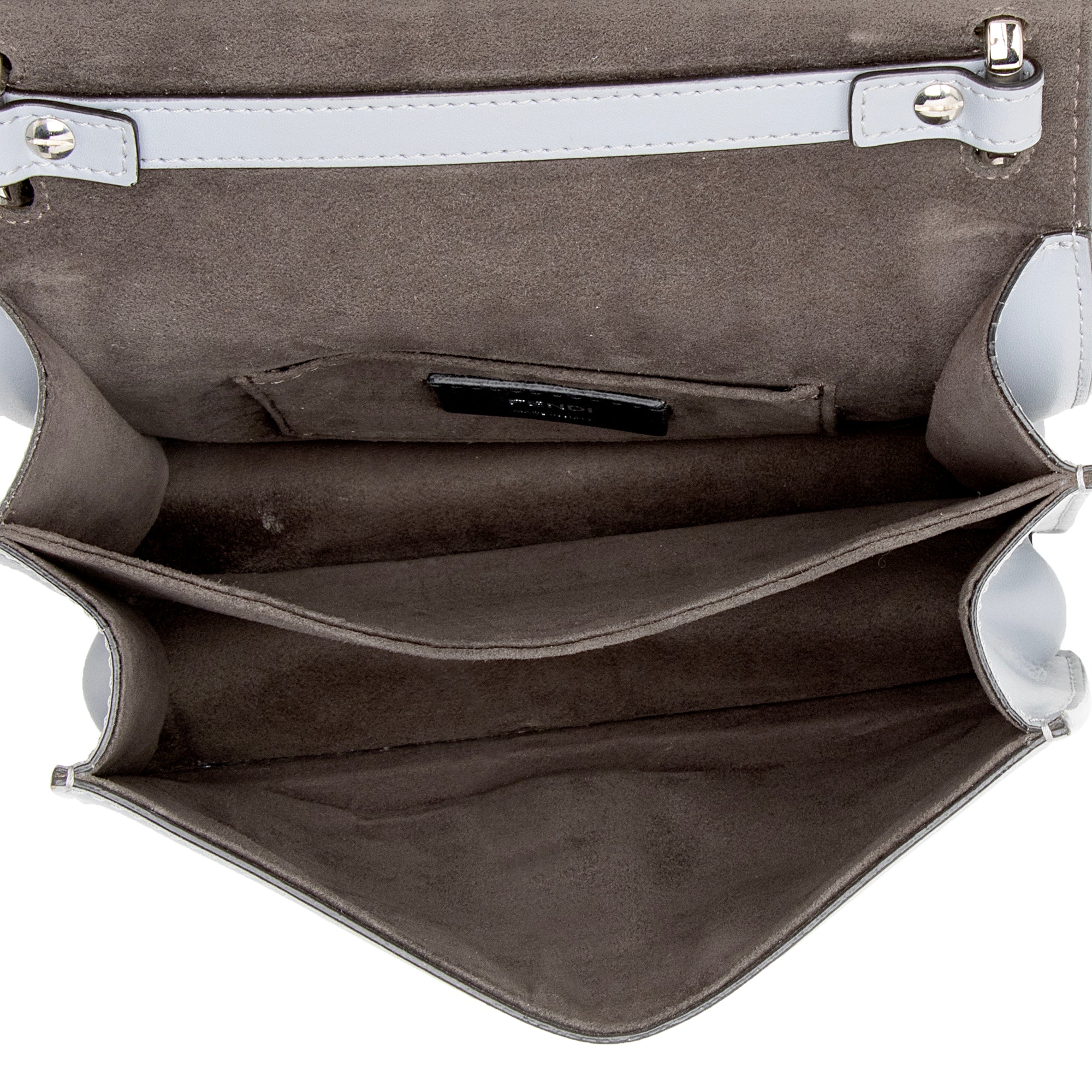 Fendi Calfskin Kan I Small Shoulder Bag