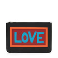 Fendi Calfskin Love Vocabulary Pouch