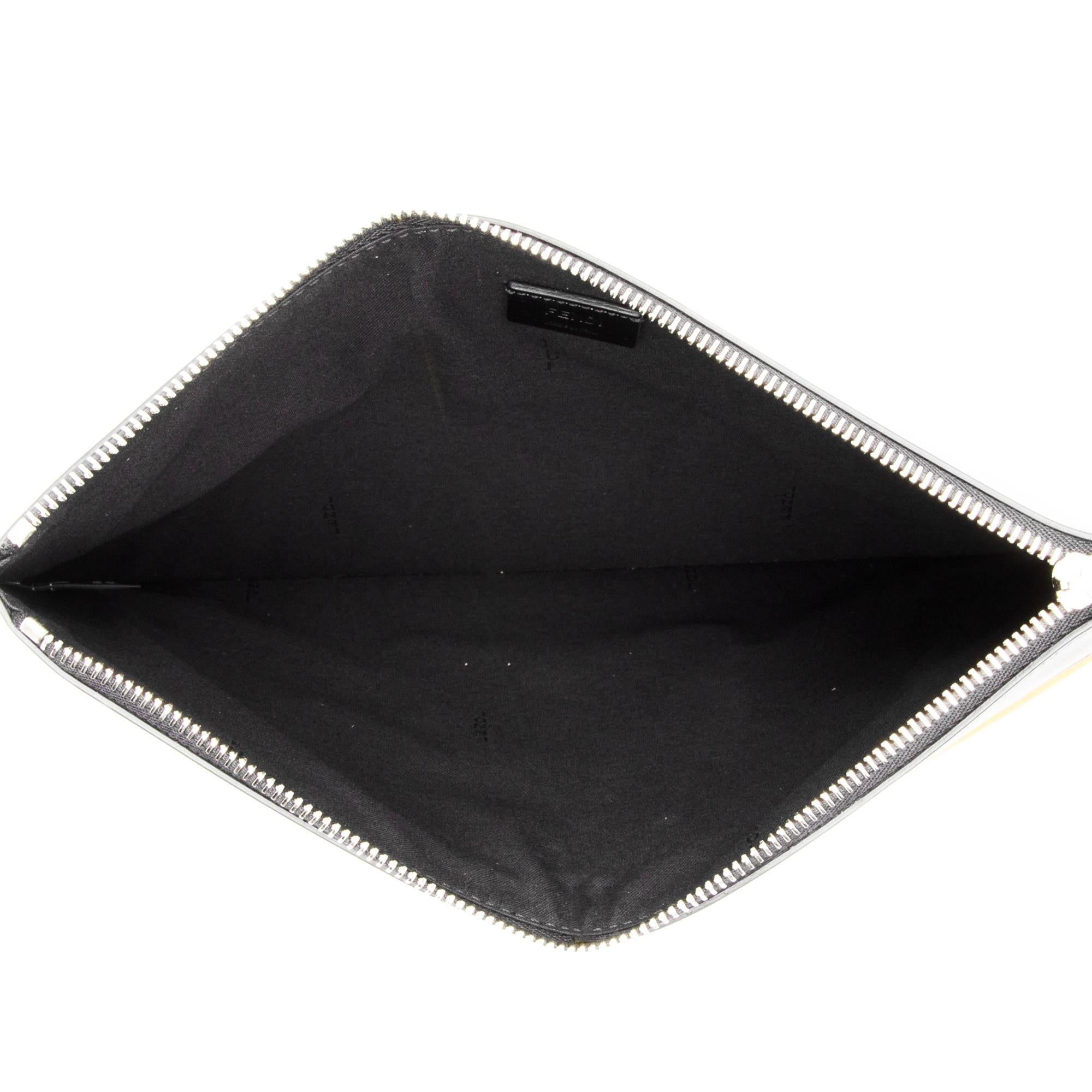 Fendi Calfskin Love Vocabulary Pouch