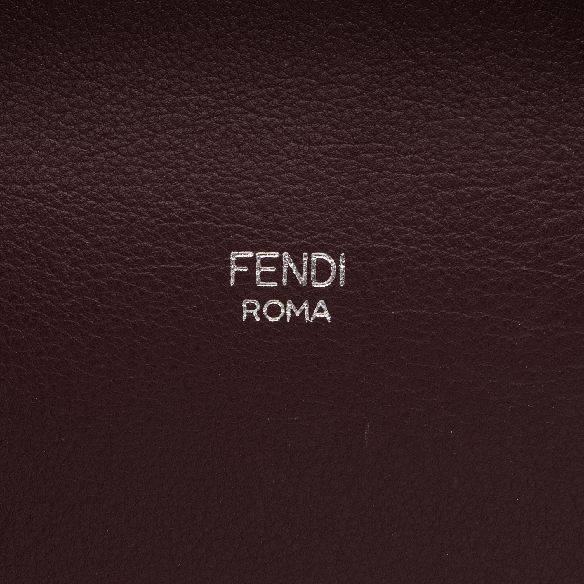 Fendi Calfskin Python By The Way Small Boston Bag