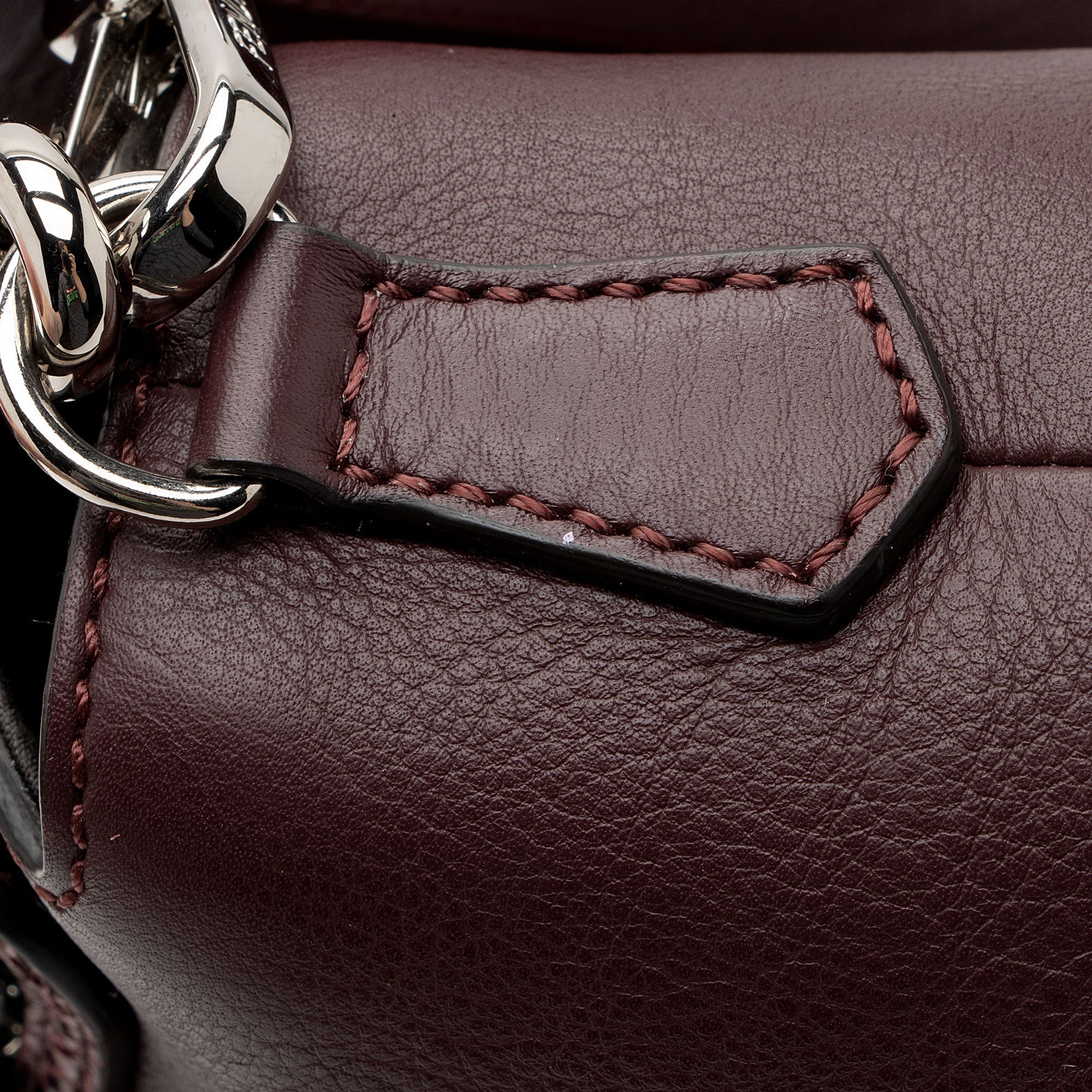 Fendi Calfskin Python By The Way Small Boston Bag